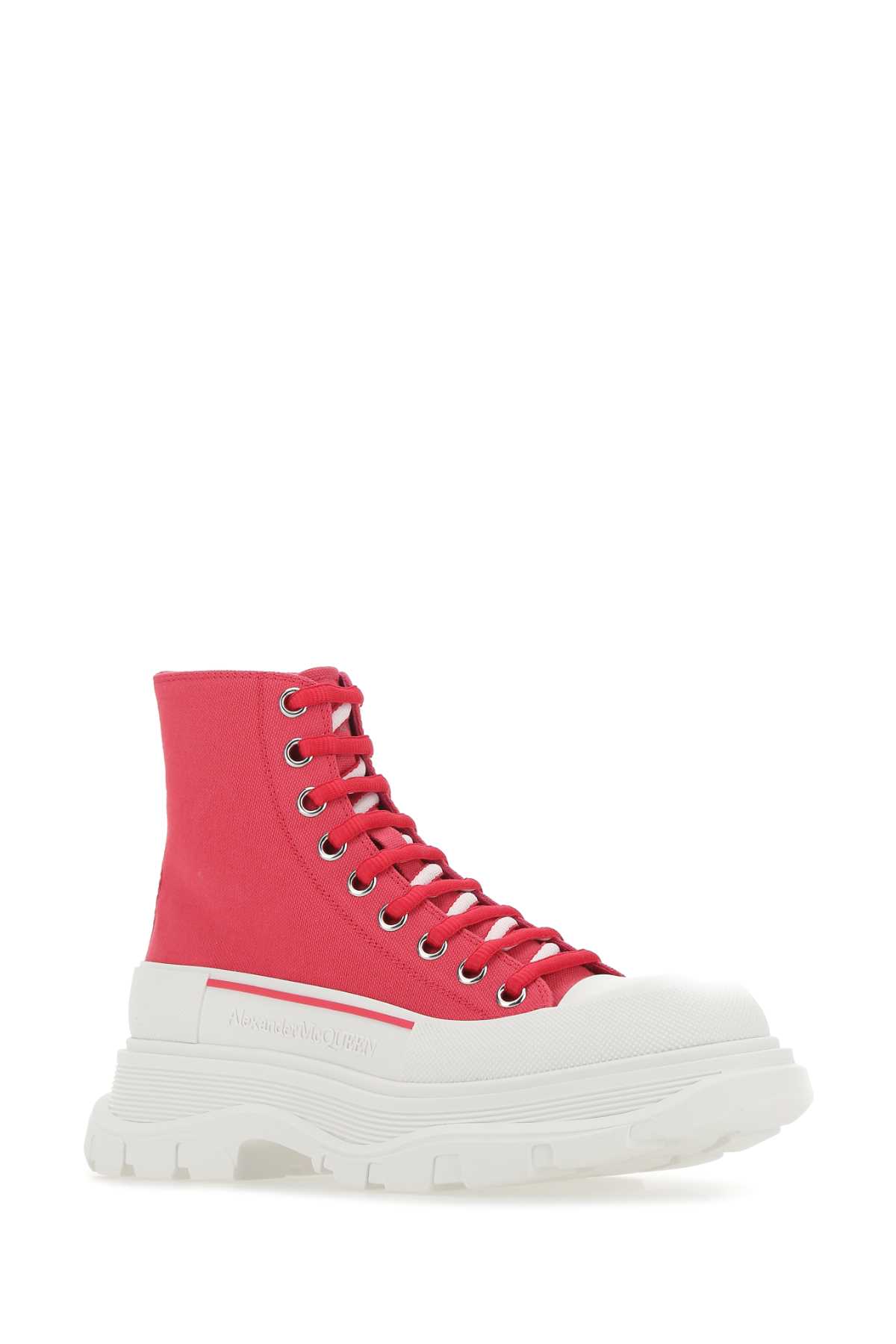 Fuchsia canvas Tread Slick sneakers 611706W4MV25689 (Alexander McQUEEN / スニーカー ) | Alexander McQUEEN (アレキサンダー・マックイーン)(1)