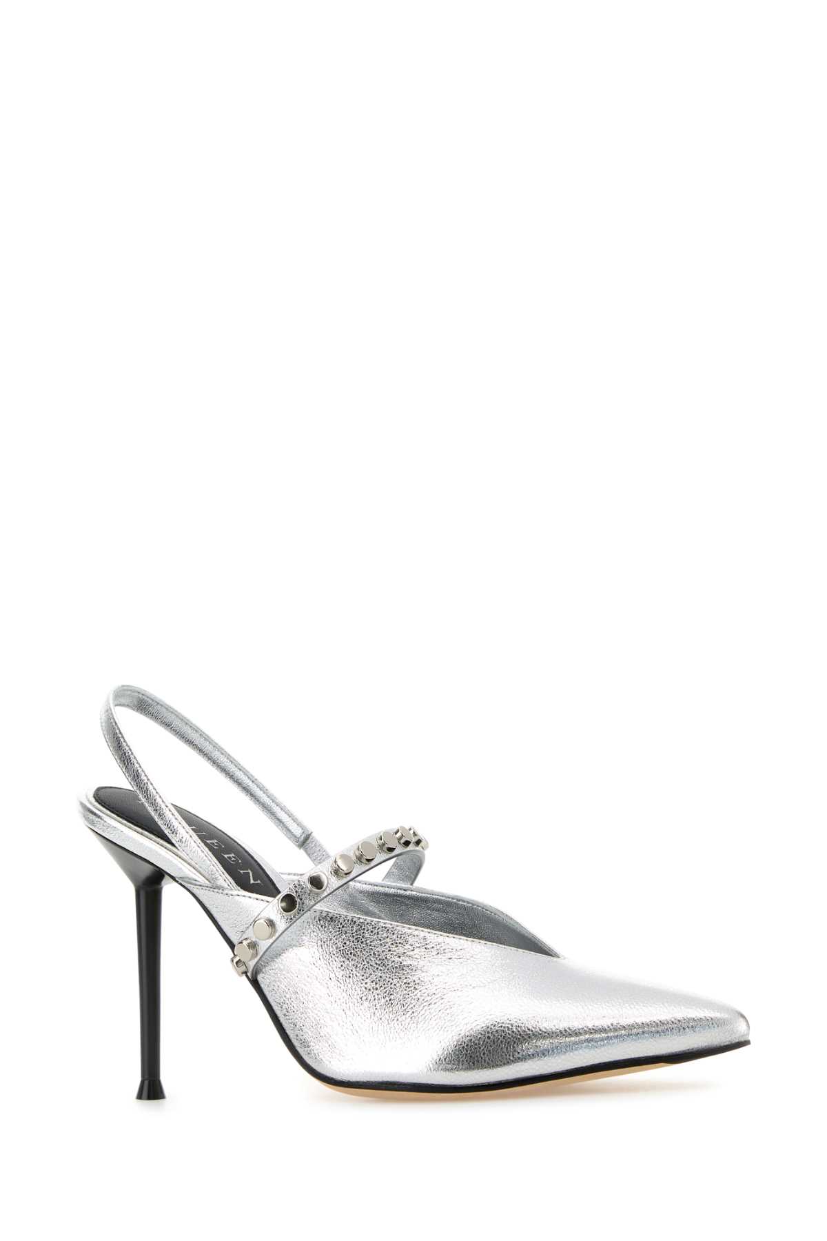 Silver leather Revel pumps 838457WIAEU1679 (Alexander McQUEEN / サンダル ) | Alexander McQUEEN (アレキサンダー・マックイーン)(1)