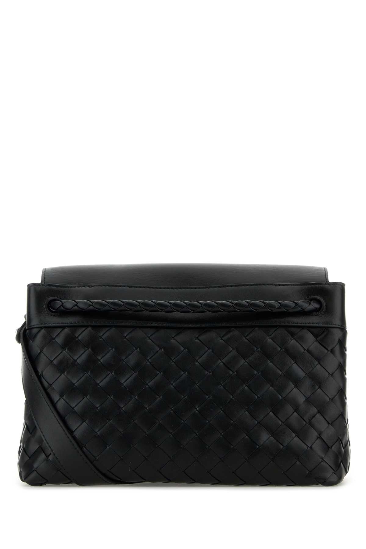 Black leather small Andiamo crossbody bag 815781V2HLD1208 (Bottega Veneta / ハンドバッグ・ショルダーバッグ ) | Bottega Veneta (ボッテガ・ヴェネタ)(2)