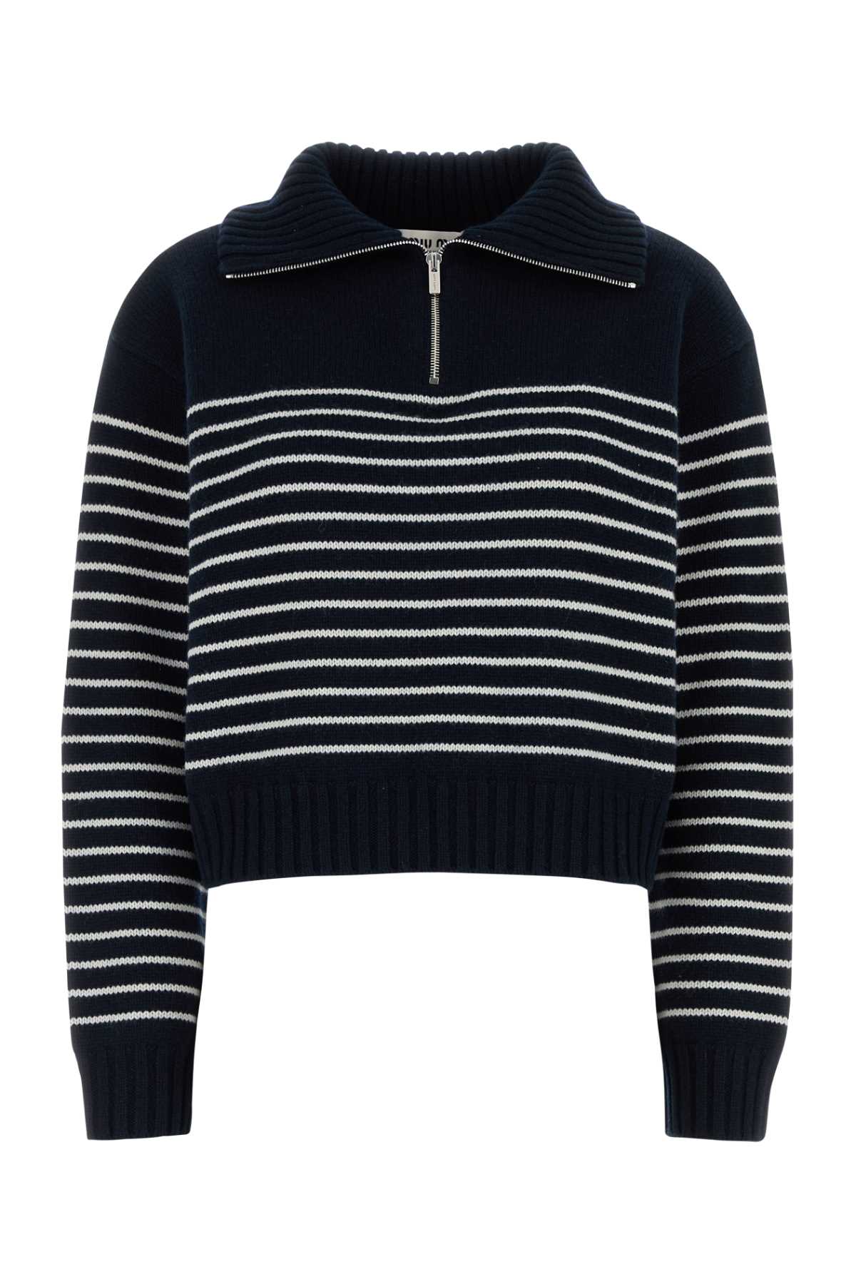 Embroidered cashmere sweater MMLB52SOOO18BJF022X (MIU MIU / ニット・セーター・カーディガン ) | MIU MIU (ミュウミュウ)