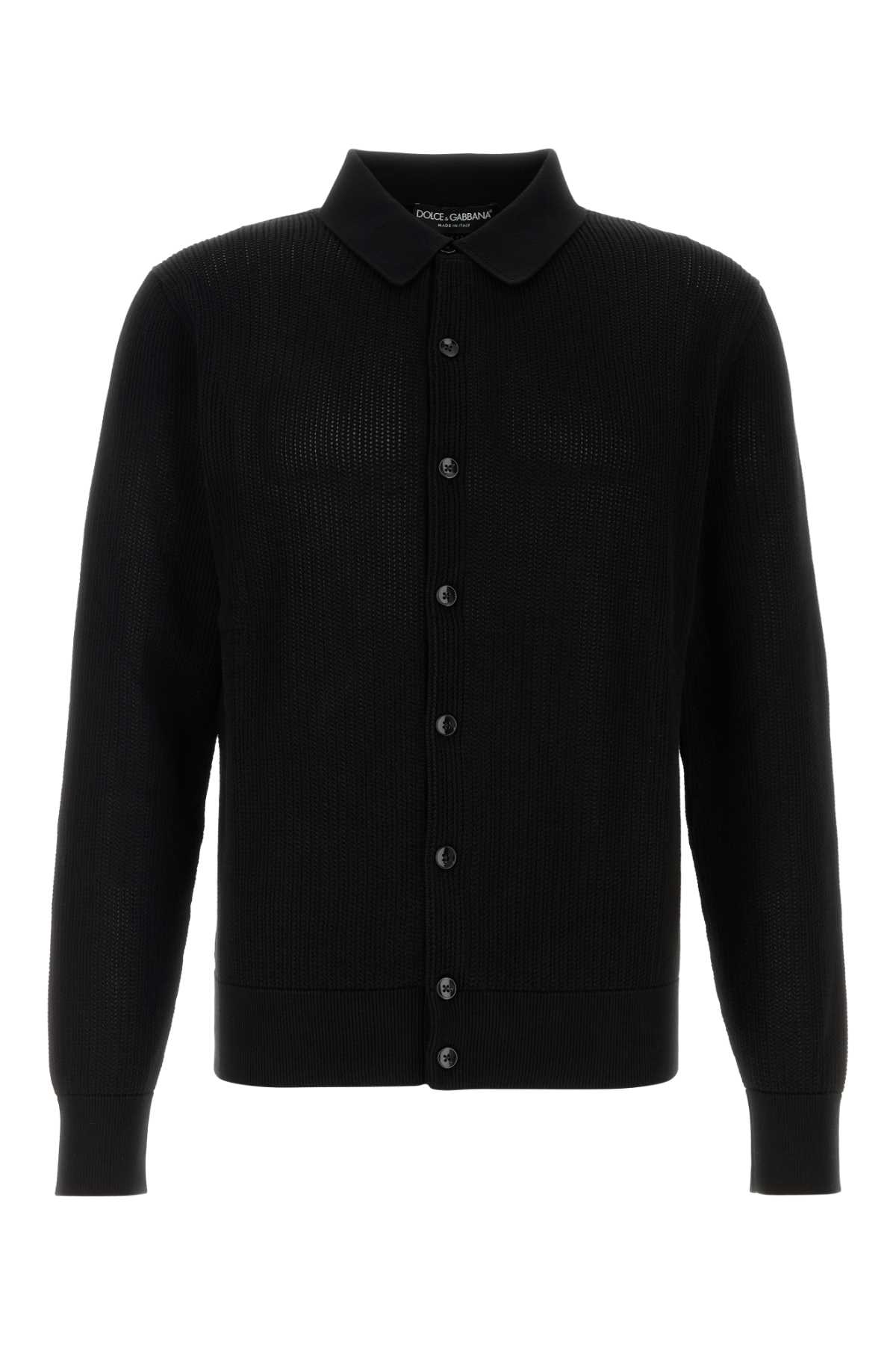 Black mesh cardigan GXVB3TJBCFON0000 (Dolce & Gabbana / シャツ・ブラウス ) | Dolce & Gabbana (ドルチェガッバーナ)