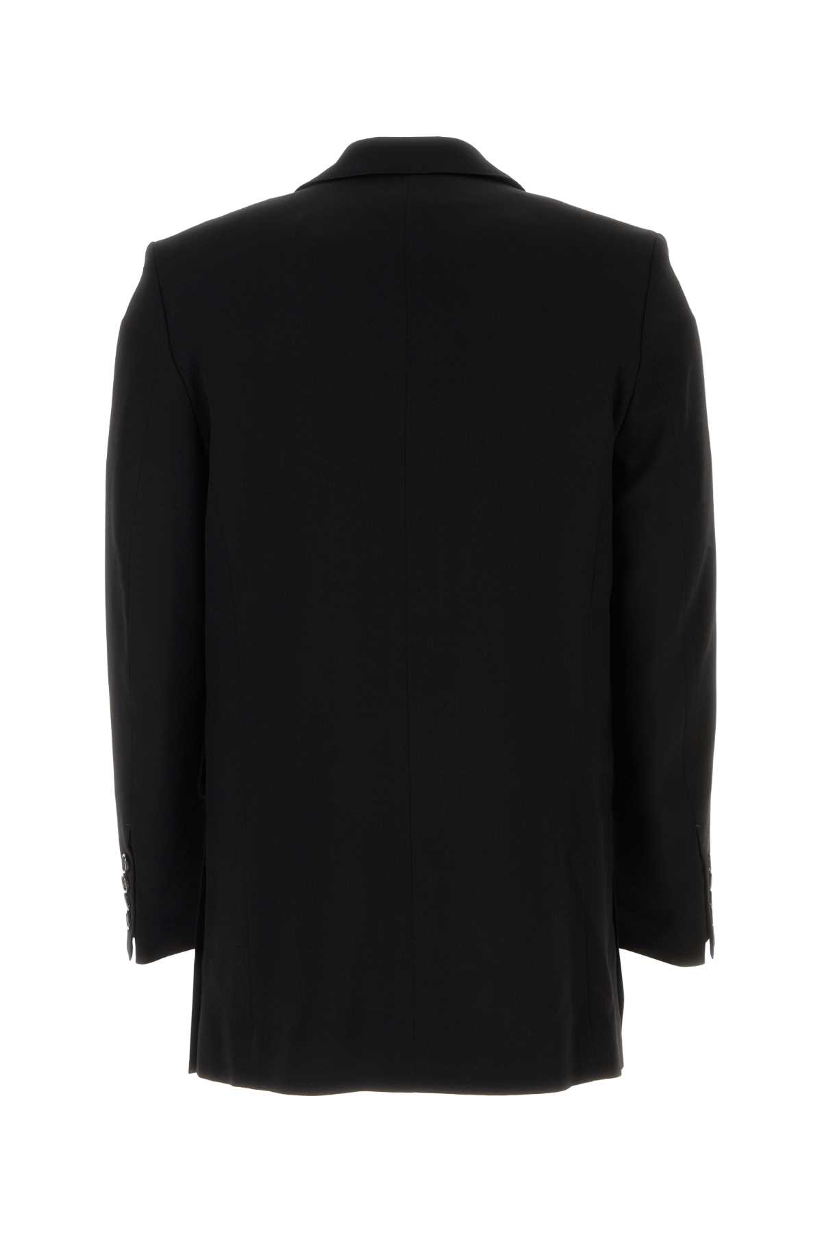 Black wool blazer HBV303WV0039001 (AMI Paris / ブレザー・ジャケット ) | AMI Paris (アミパリス)(1)