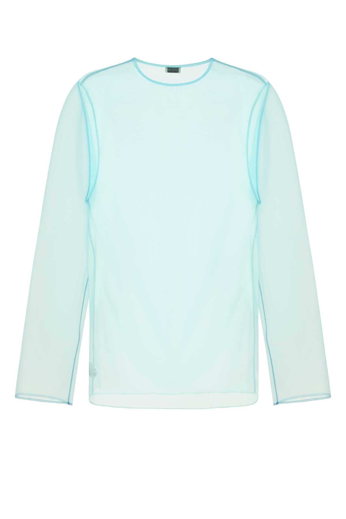 Light blue organza Camille top 2510207401501503 (Dries Van Noten / シャツ・ブラウス ) | Dries Van Noten (ドリスヴァンノッテン)(1)
