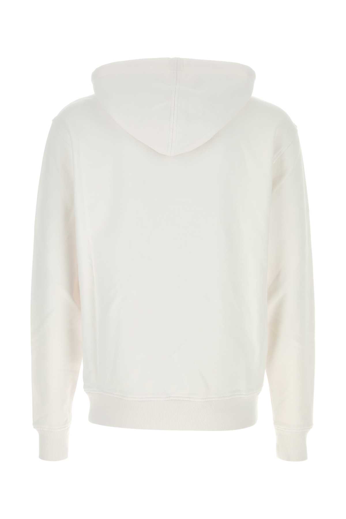 White cotton sweatshirt HSW764730100 (AMI Paris / スウェット・フーディー ) | AMI Paris (アミパリス)(1)