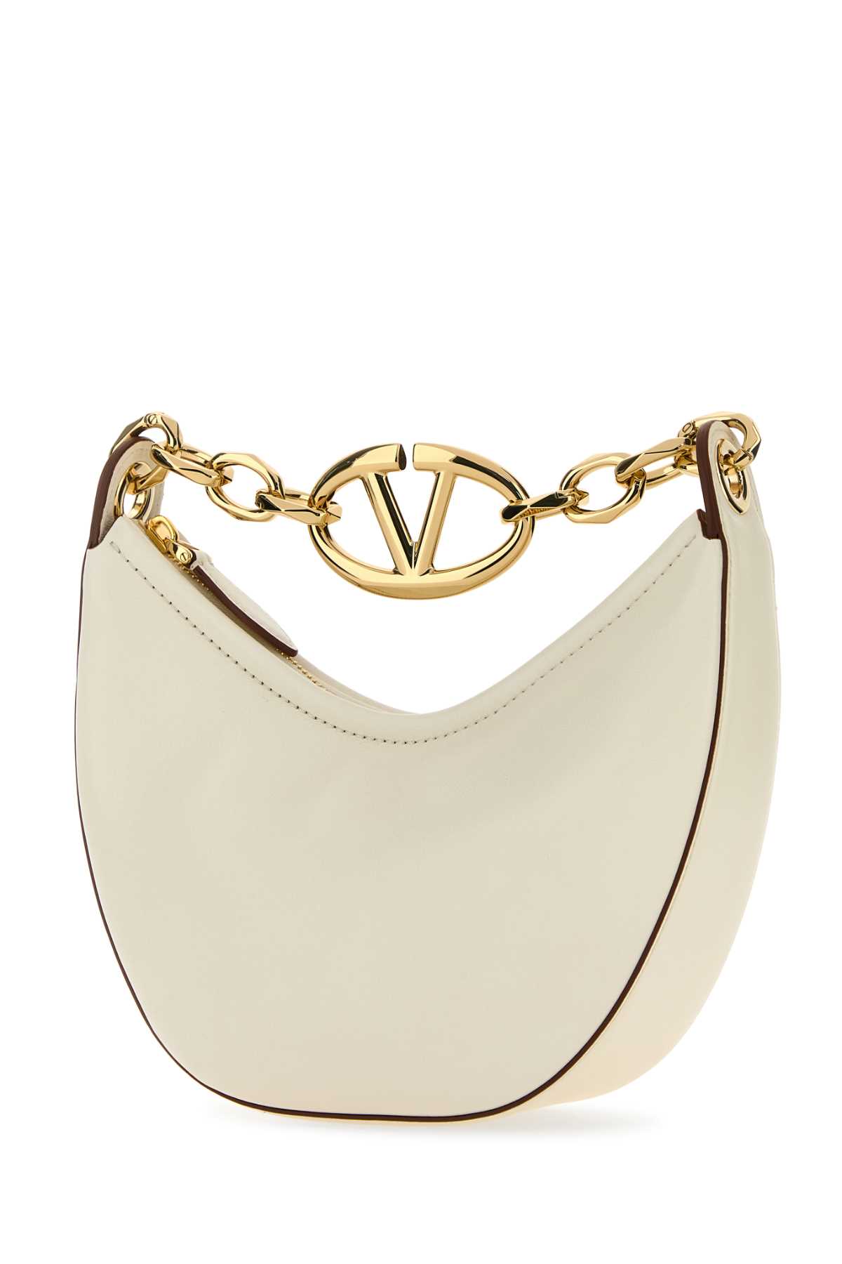 Ivory leather mini Hobo VLogo Moon handbag 5W2B0Q43PHV098 (Valentino Garavani / ハンドバッグ・ショルダーバッグ ) | Valentino Garavani (ヴァレンティノ)(1)