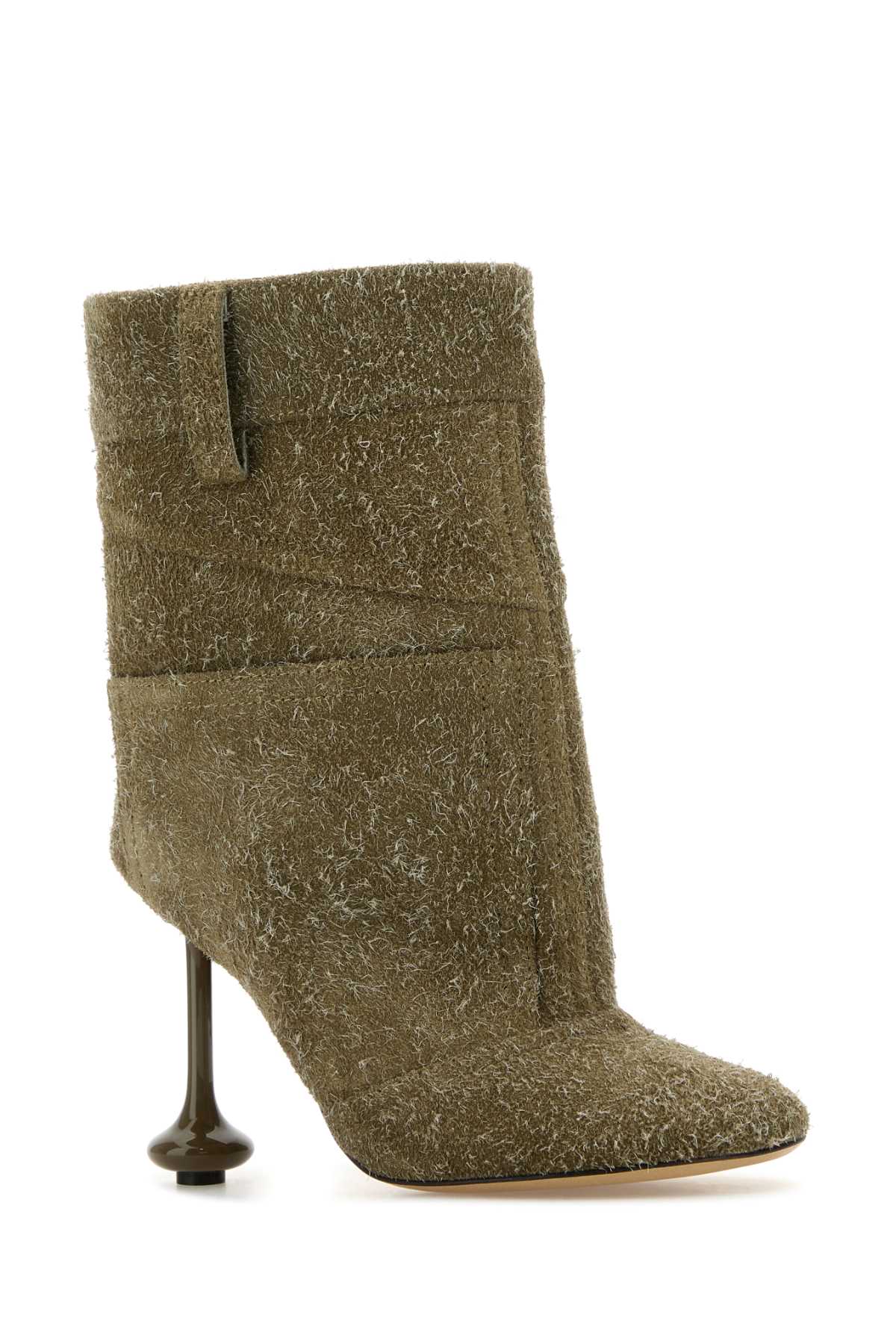 Khaki suede Toy Panta ankle boots LLST286X07KHAKIGREEN (LOEWE / ブーツ ) | LOEWE (ロエベ)(1)