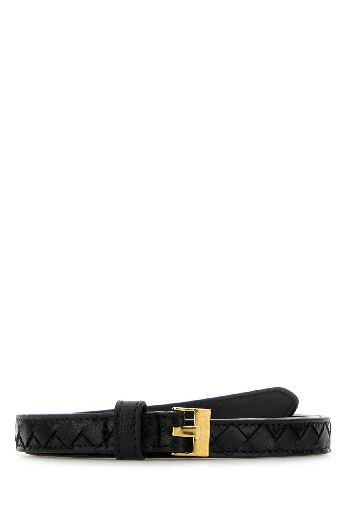 Black nappa leather belt 805803V4R011019 (Bottega Veneta / ベルト・サスペンダー ) | Bottega Veneta (ボッテガ・ヴェネタ)