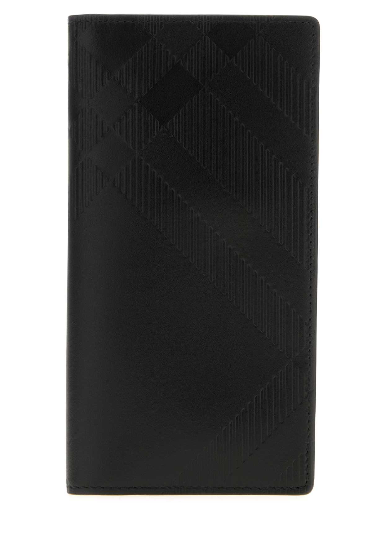 Black leather card holder 8103991A1189 (Burberry / 財布・カードケース ) | Burberry (バーバリー)