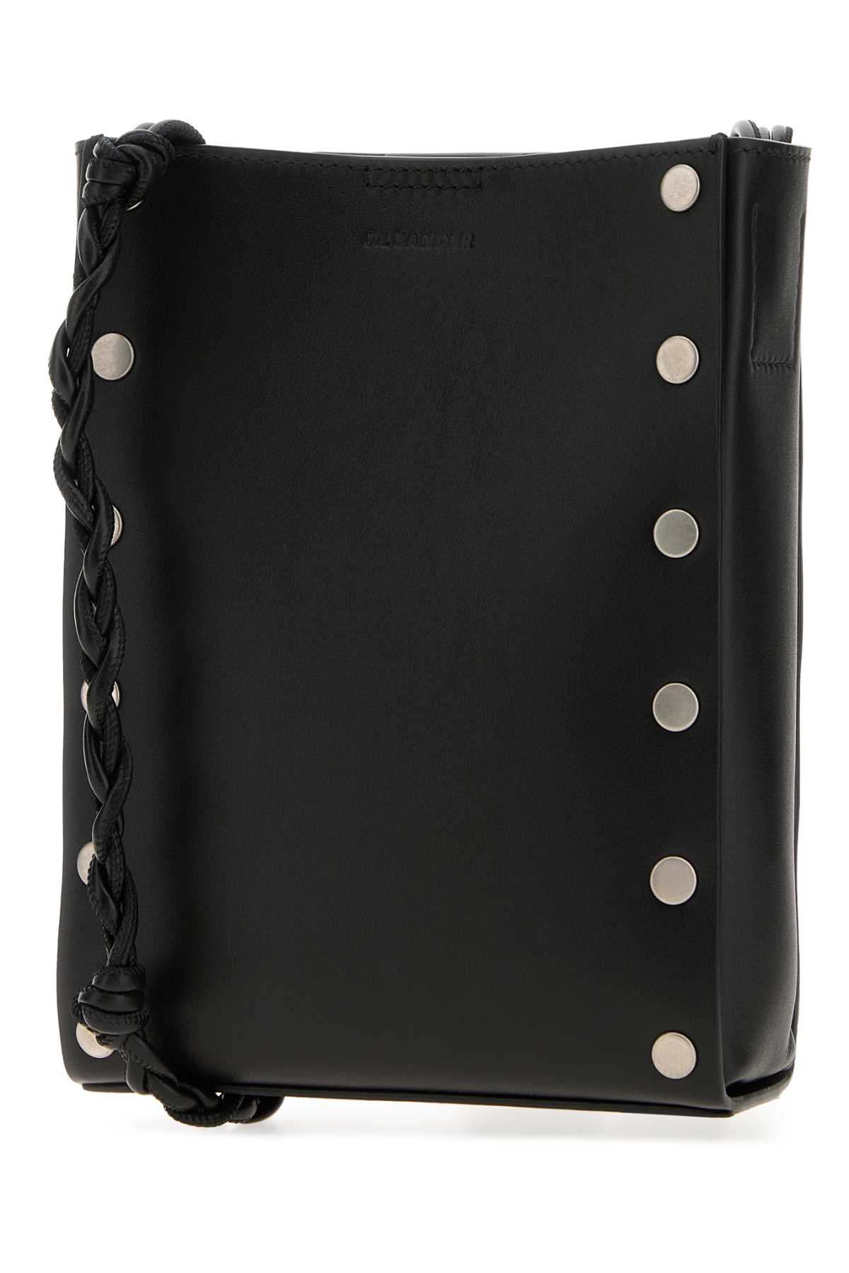 Black leather Tangle crossbody bag J26WG0065P8506001 (Jil Sander / ハンドバッグ・ショルダーバッグ ) | Jil Sander (ジルサンダー)(1)