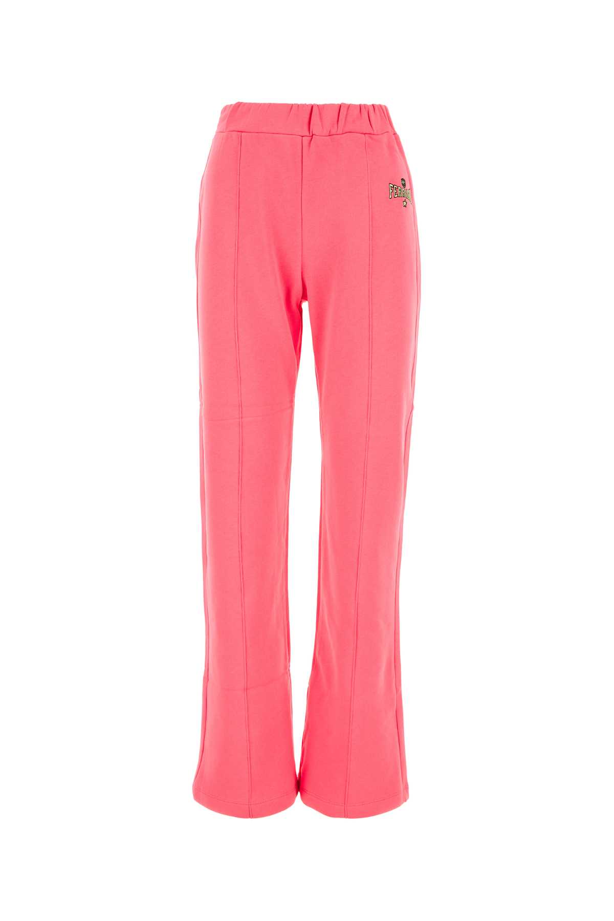 Dark pink cotton joggers 75CBAT02CFT03428 (CHIARA FERRAGNI / パンツ ) | CHIARA FERRAGNI (キアラ フェラーニ)