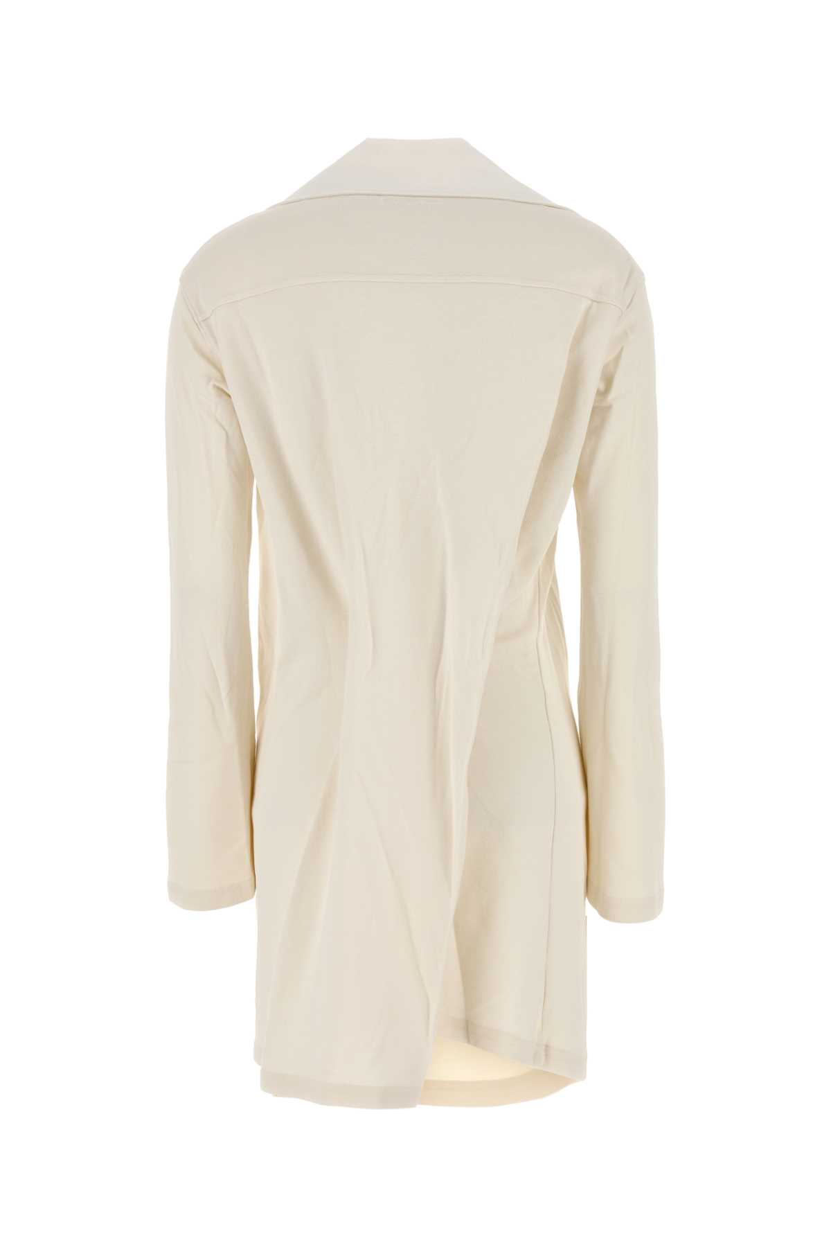 Ivory cotton blend polo dress 224JBD073JS01410079 (Courrèges / ワンピース・ドレス・オールインワン ) | Courrèges (クレージュ)(1)