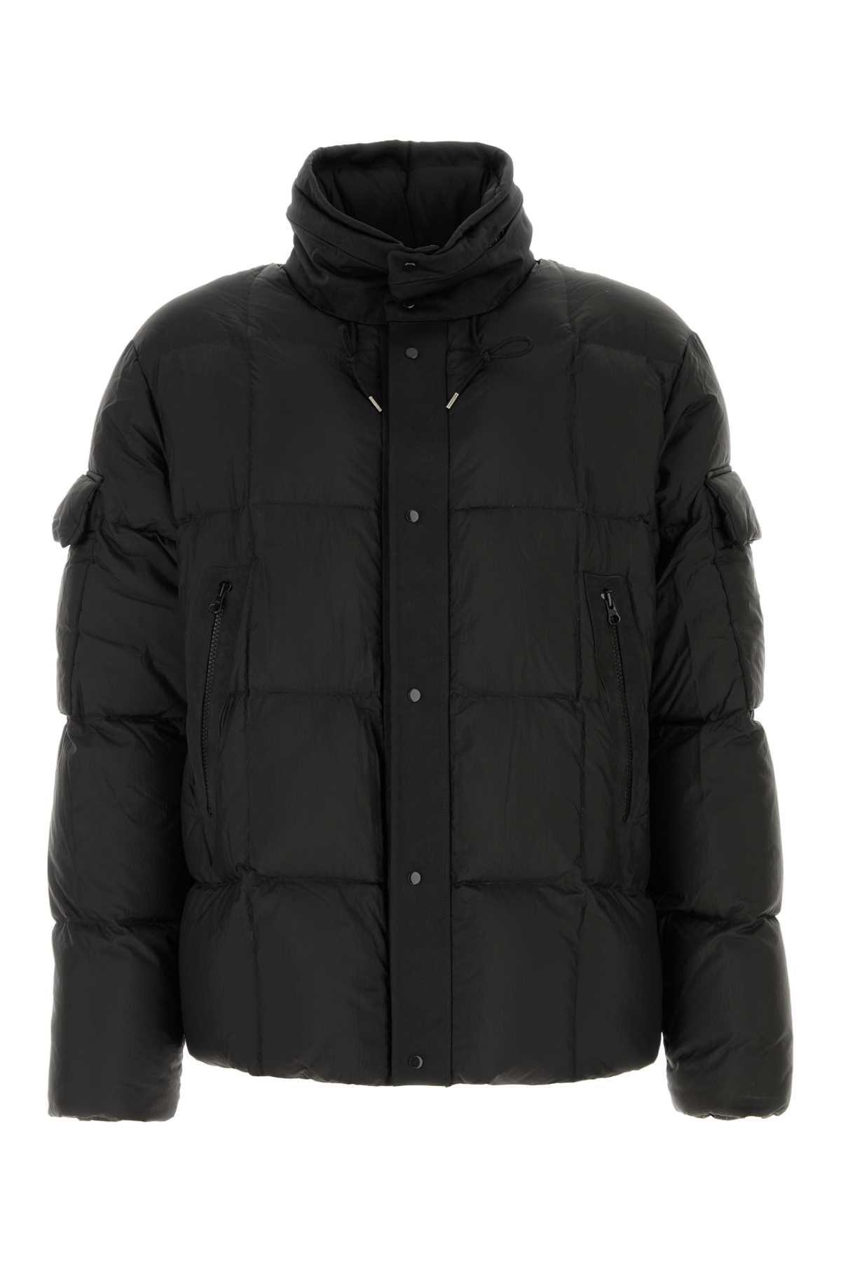 Black nylon Shelter Combo down jacket 24CTCUC031926048999 (Ten c / ダウンジャケット・コート ) | Ten c (テンシー)