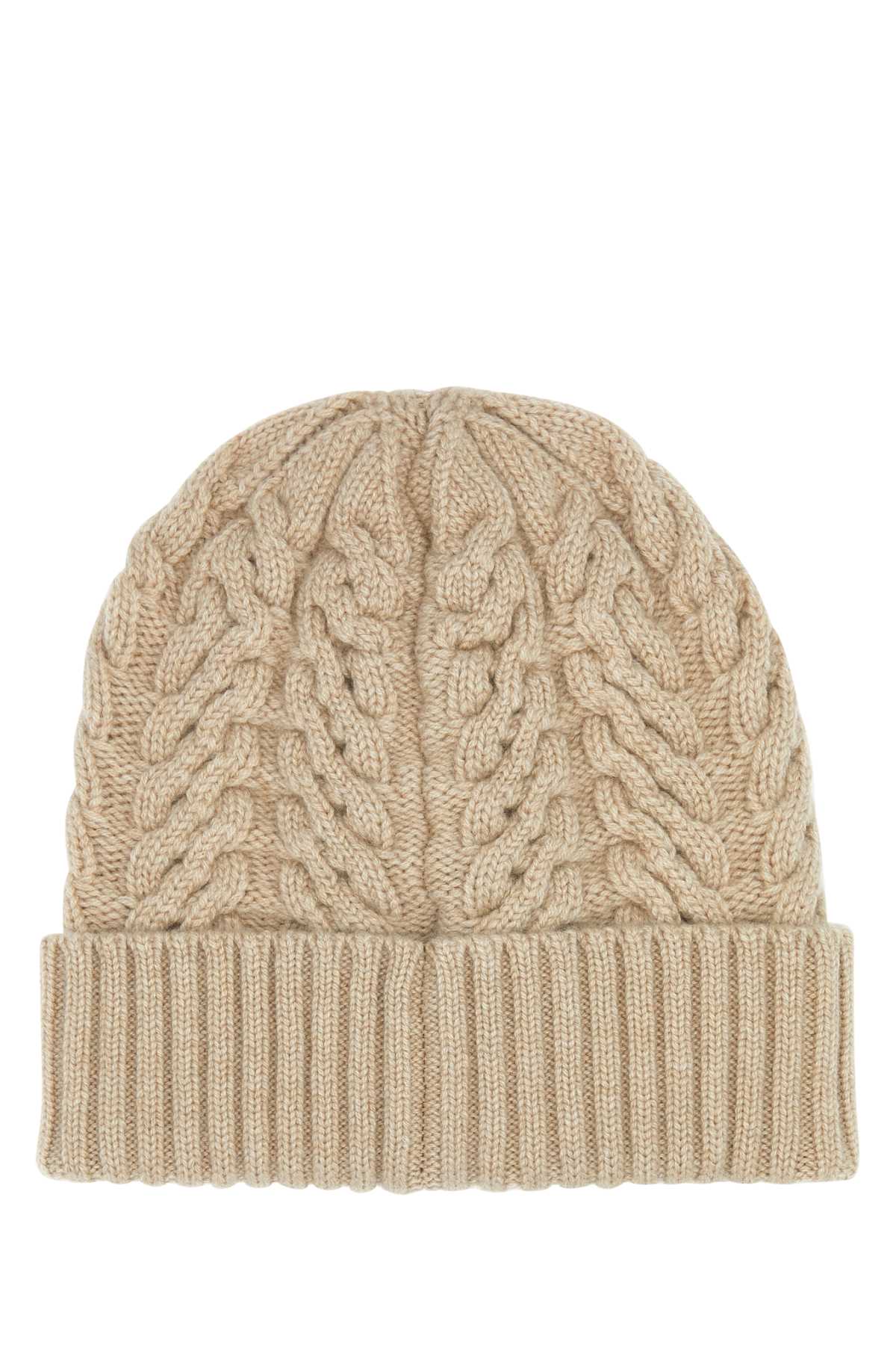 Beige cashmere Maria beanie hat MARIACWSSPHINXV (MooRER / 帽子 ) | MooRER (ムーレー)(1)