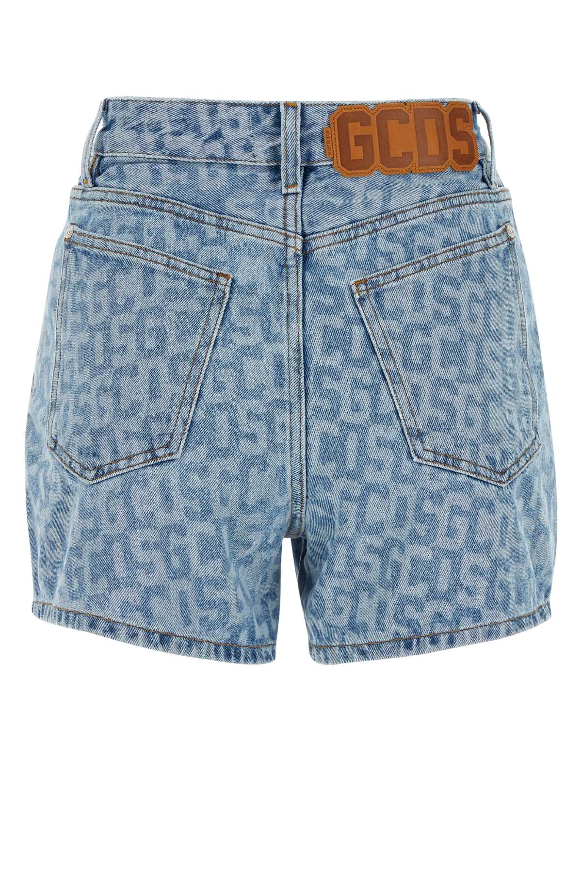 Printed denim shorts A1CW3100DA275 (GCDS / ショートパンツ ) | GCDS (ジーシーディーエス)(1)