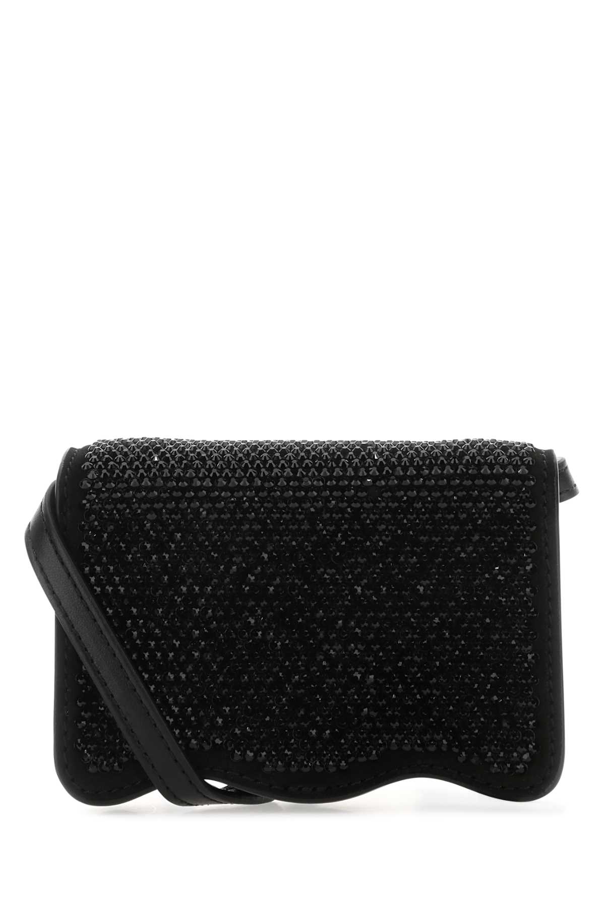 Embellished leather micro Palm Beach crossbody bag PWNX001S23LEA0031072 (Palm Angels / ハンドバッグ・ショルダーバッグ ) | Palm Angels (パームエンジェルス)(2)