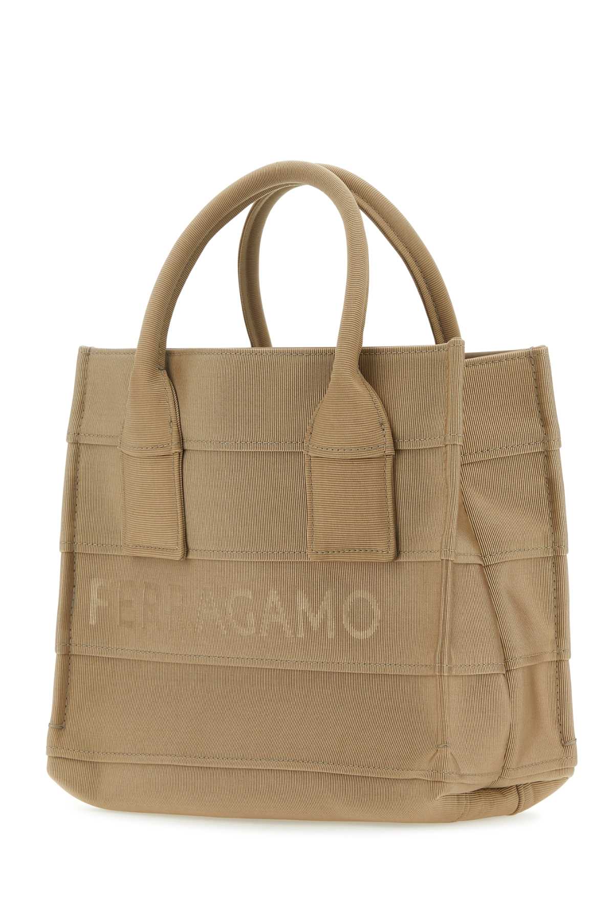 Beige fabric Beach S handbag 214988765805BEIGE (FERRAGAMO / トートバッグ ) | FERRAGAMO (フェラガモ)(1)