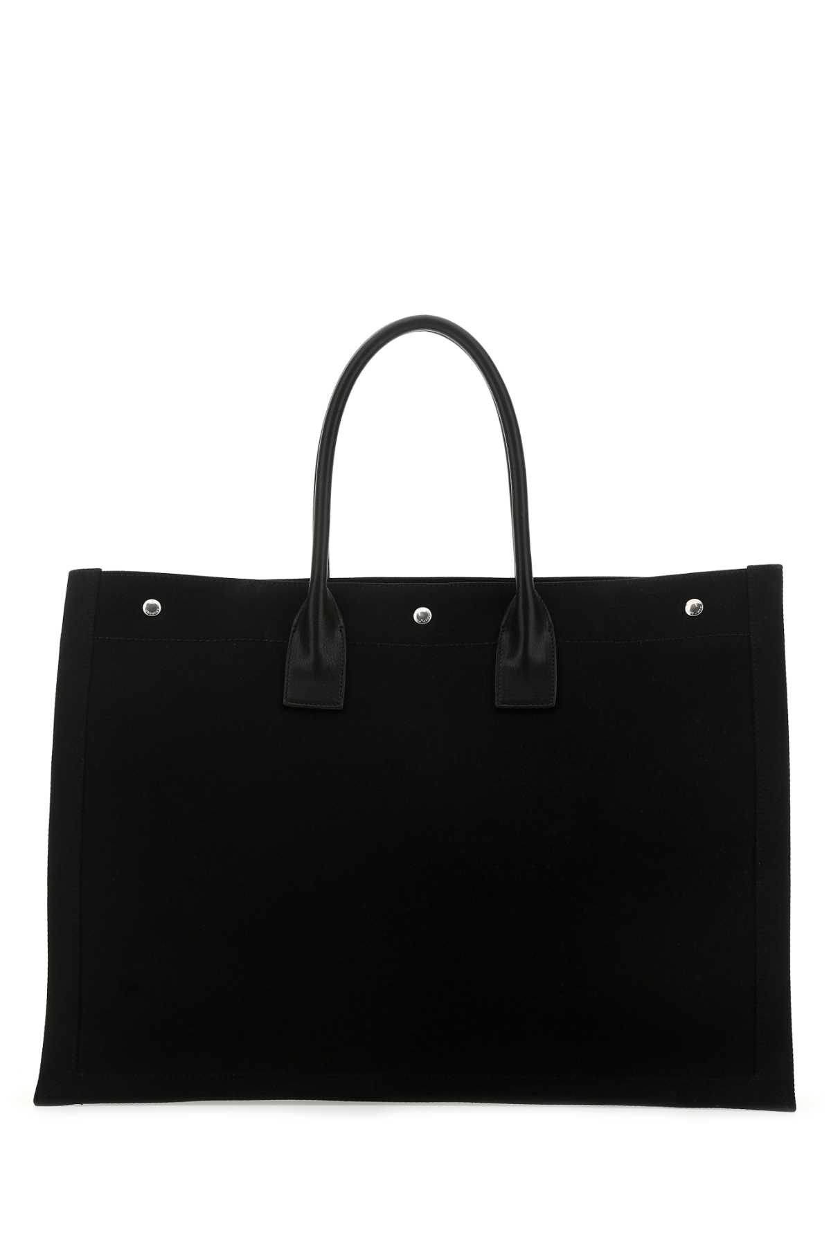 Black canvas Rive Gauche shopping bag 499290FAAVR1070 (Saint Laurent / トートバッグ ) | Saint Laurent (サンローラン)(2)