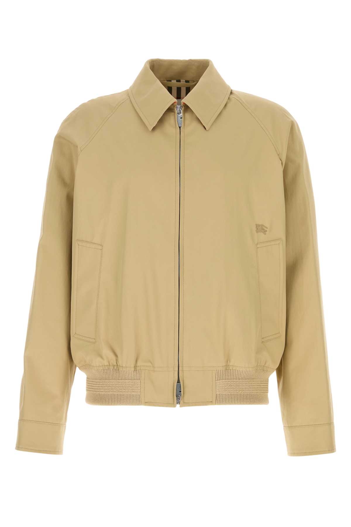 Beige gabardine Harrington jacket 8093199B8626 (Burberry / カジュアルジャケット ) | Burberry (バーバリー)