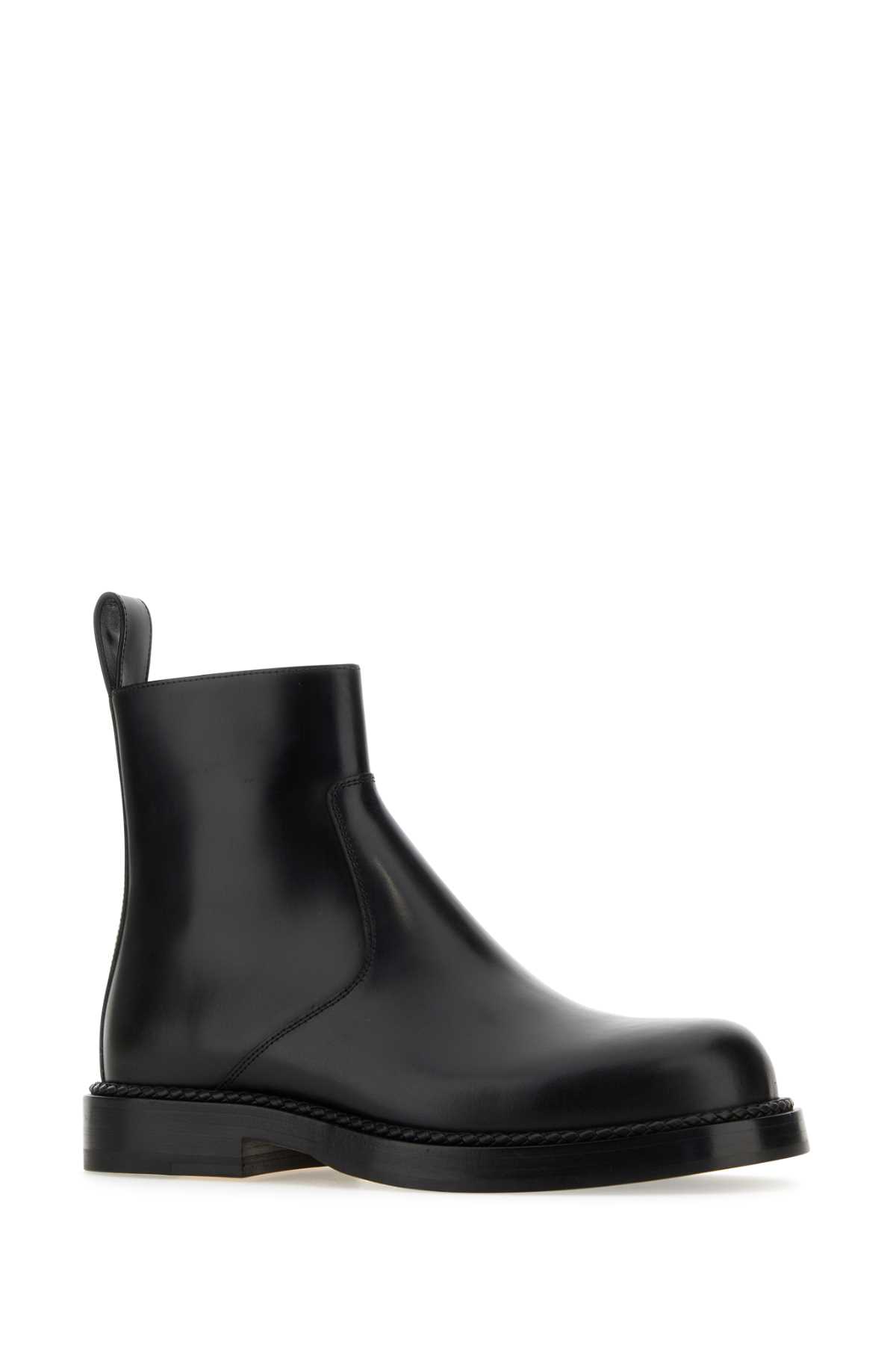 Black leather Strut ankle boots 754569V2WX01000 (Bottega Veneta / ブーツ ) | Bottega Veneta (ボッテガ・ヴェネタ)(1)