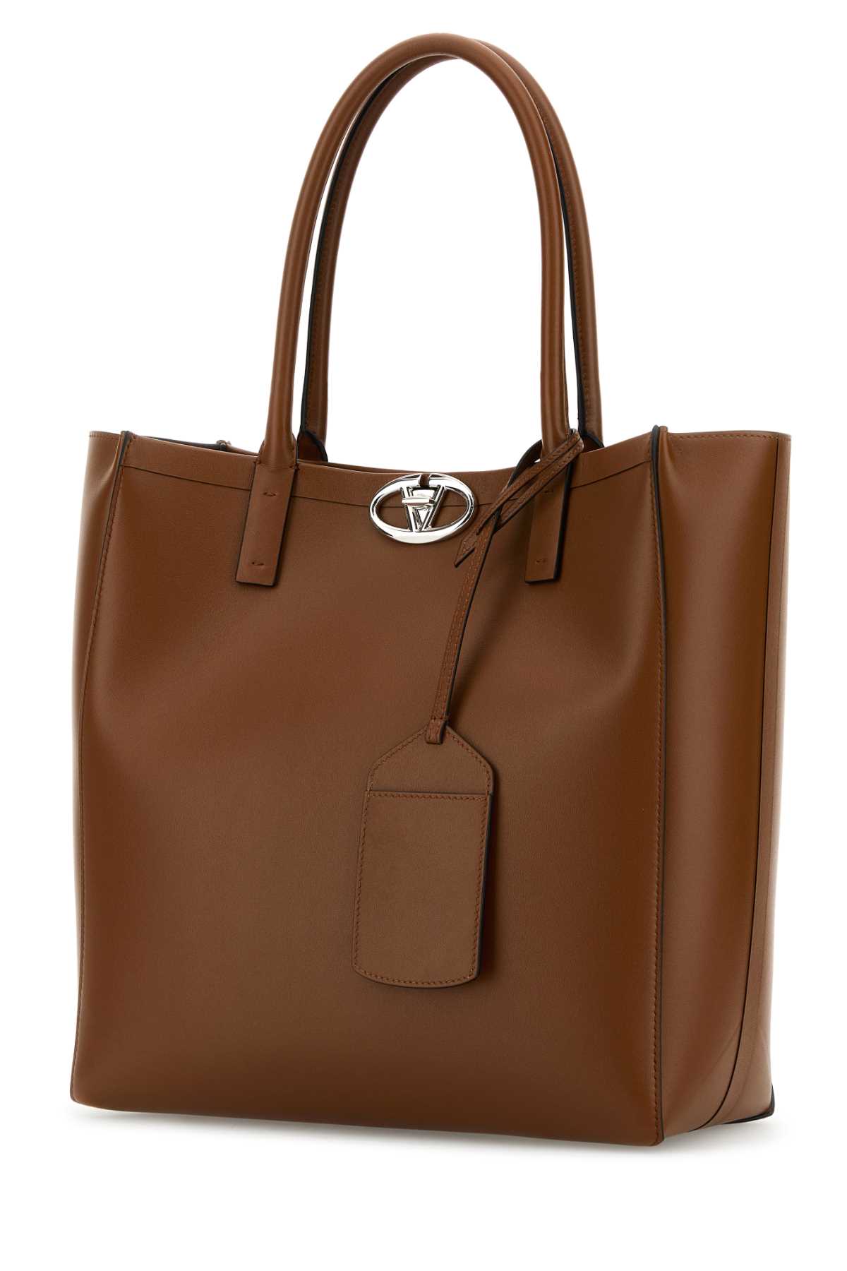 Caramel leather medium VLogo Locker shopping bag 5Y0B0C97ZZAN58 (Valentino Garavani / トートバッグ ) | Valentino Garavani (ヴァレンティノ)(1)