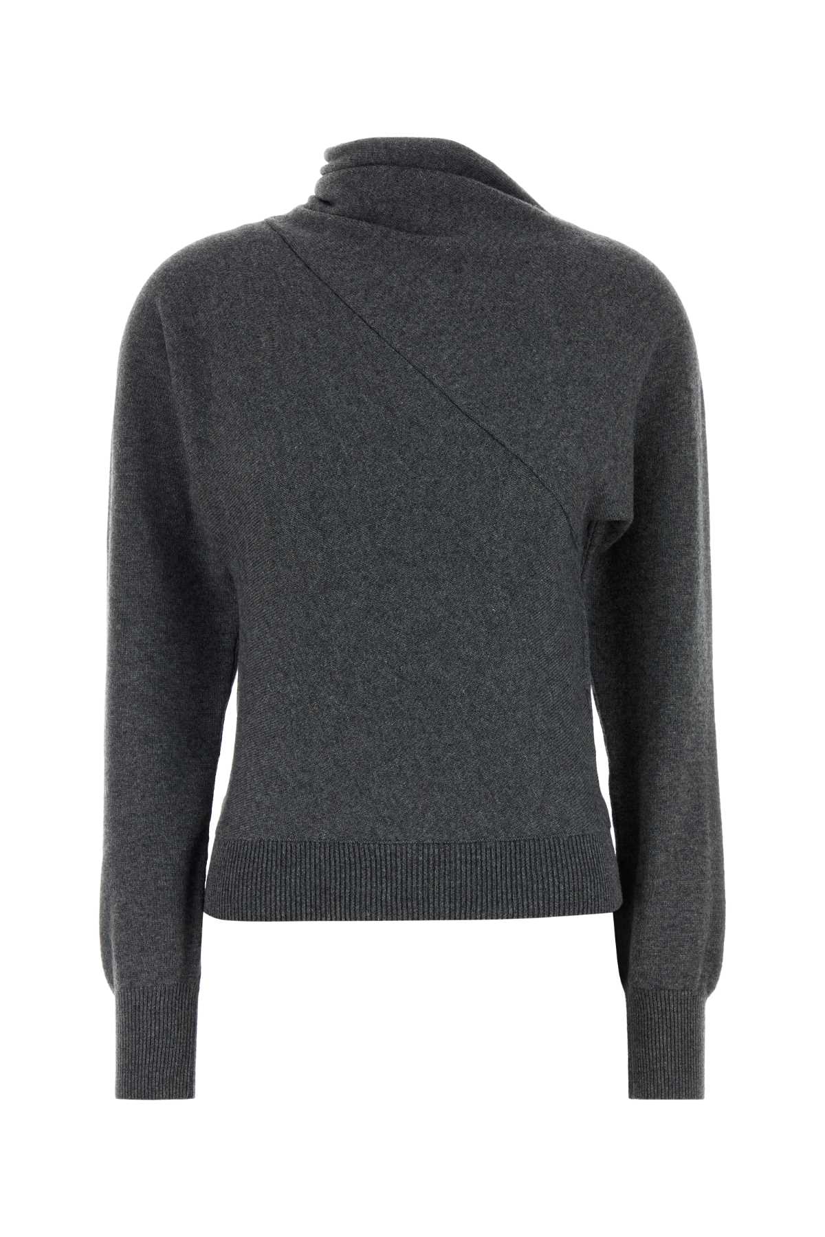 Dark grey cashmere blend sweater MAK1389YAX906IG712 (TOM FORD / ニット・セーター・カーディガン ) | TOM FORD (トムフォード)