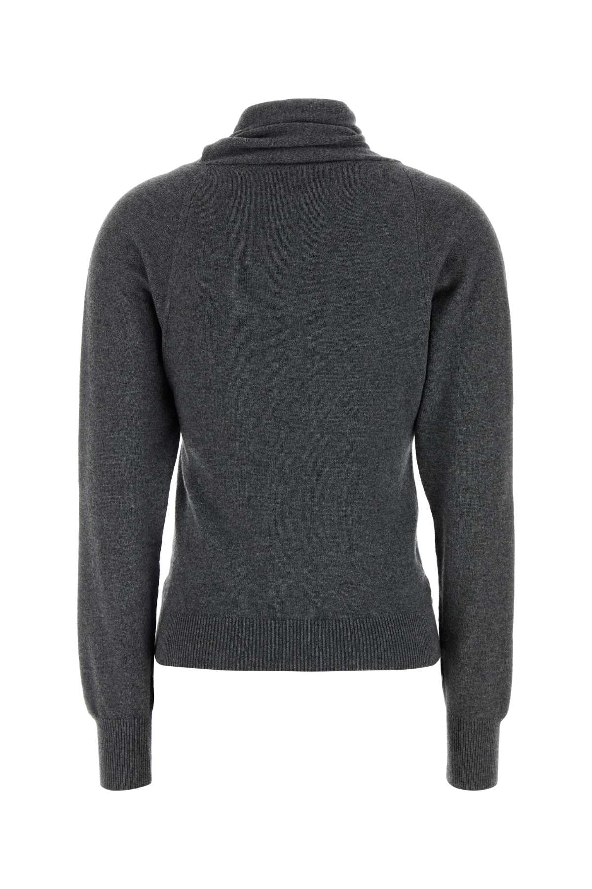Dark grey cashmere blend sweater MAK1389YAX906IG712 (TOM FORD / ニット・セーター・カーディガン ) | TOM FORD (トムフォード)(1)