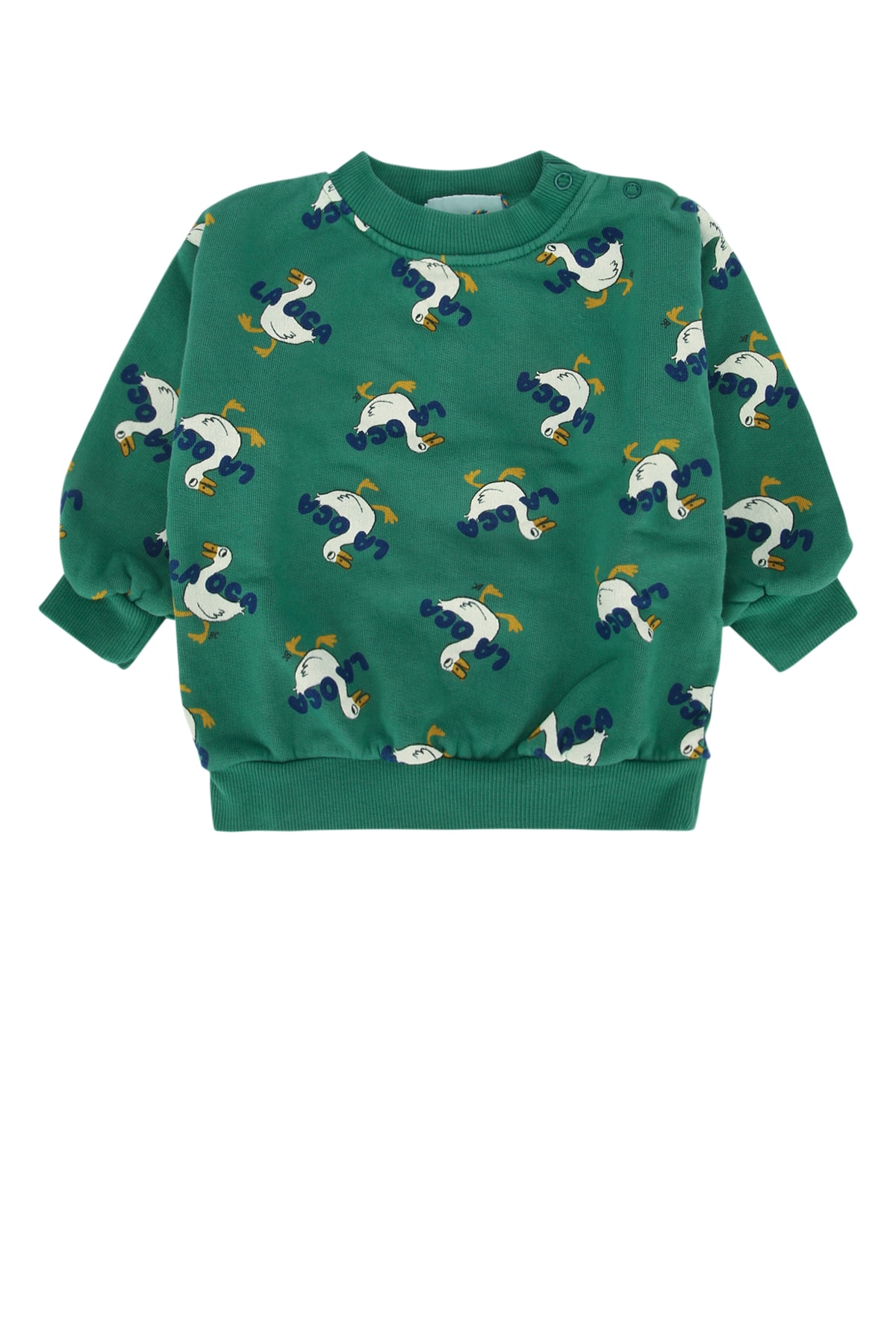 LA OCA ALL OVER SWEATSHIRT B225AB117GREEN (BOBO CHOSES / スウェット・フーディー ) | BOBO CHOSES (ボボショーズ)