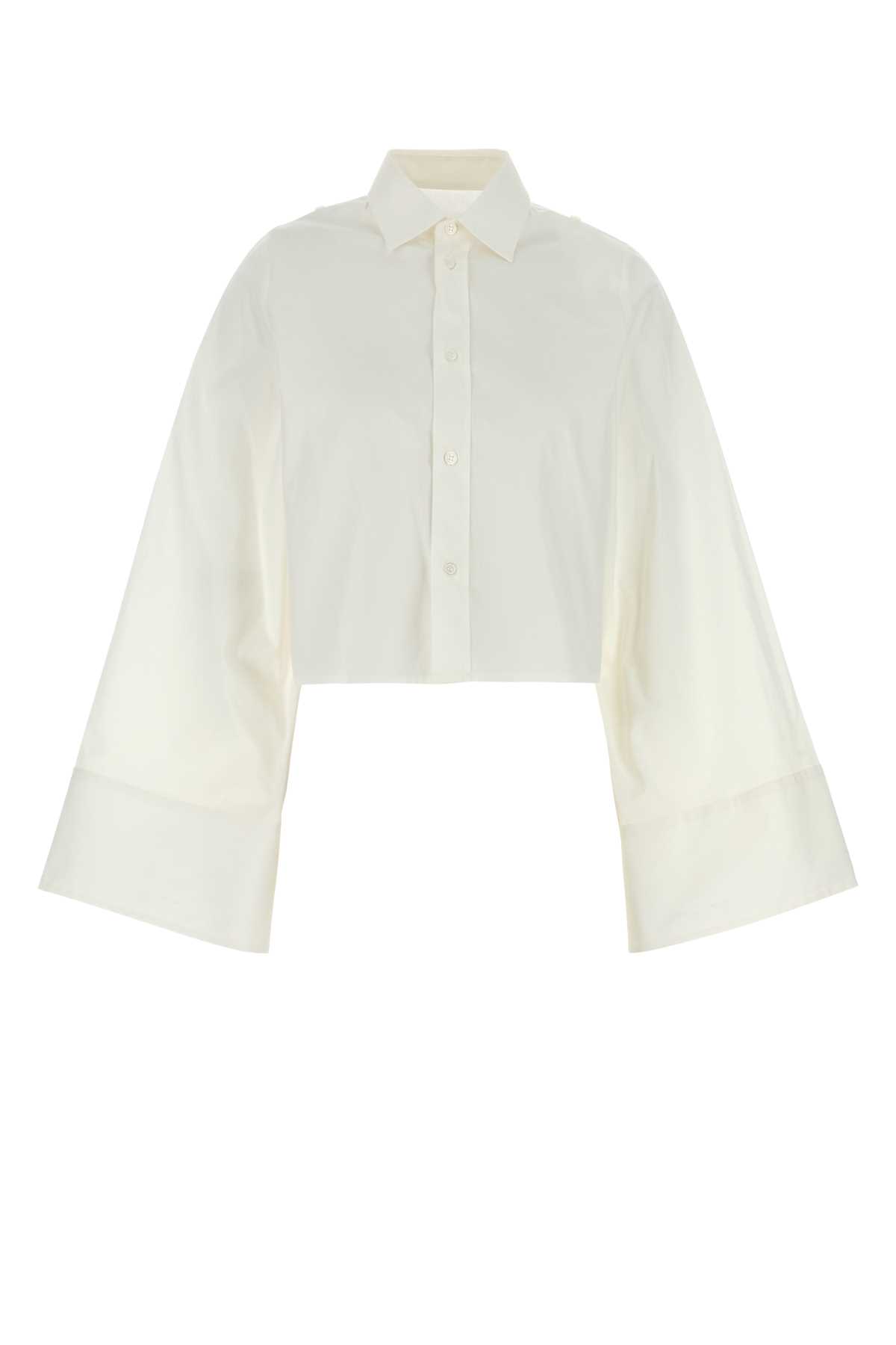 White poplin shirt S52DT0044M35152100 (MM6 Maison Margiela / シャツ・ブラウス ) | MM6 Maison Margiela (エムエムシックス)