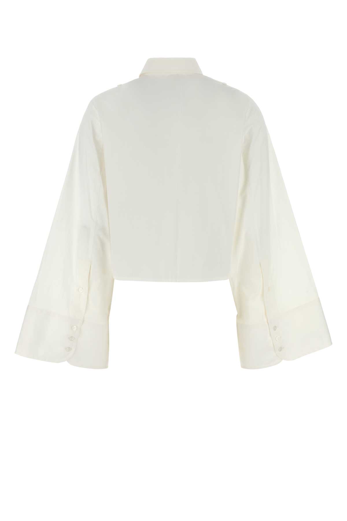 White poplin shirt S52DT0044M35152100 (MM6 Maison Margiela / シャツ・ブラウス ) | MM6 Maison Margiela (エムエムシックス)(1)