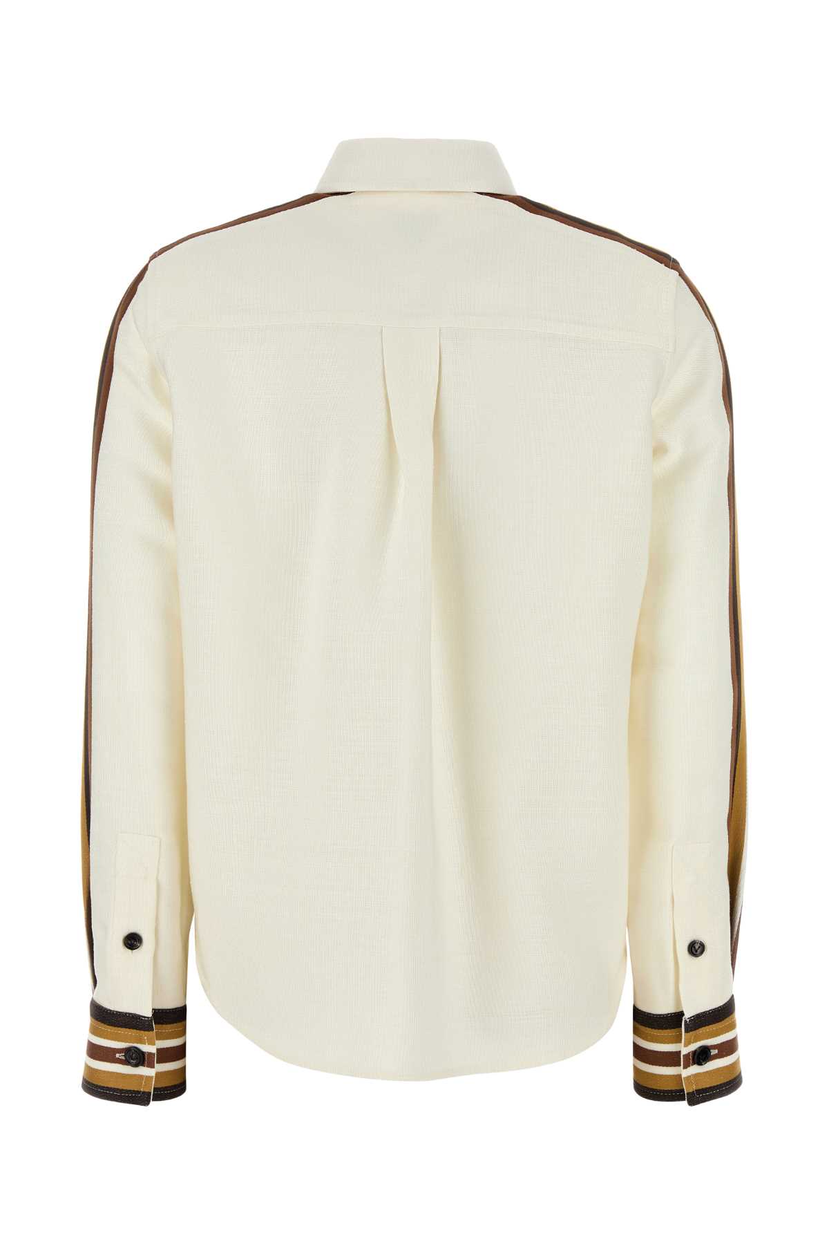 Ivory viscose blend shirt 837826V5P001235 (Bottega Veneta / シャツ・ブラウス ) | Bottega Veneta (ボッテガ・ヴェネタ)(1)
