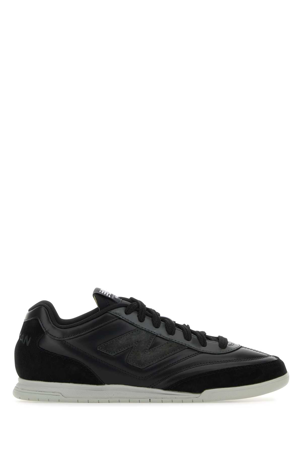 Black leather Junya Watanabe X New Balance sneakers WMK101S24BLACK (JUNYA WATANABE / スニーカー ) | JUNYA WATANABE (ジュンヤ ワタナベ)