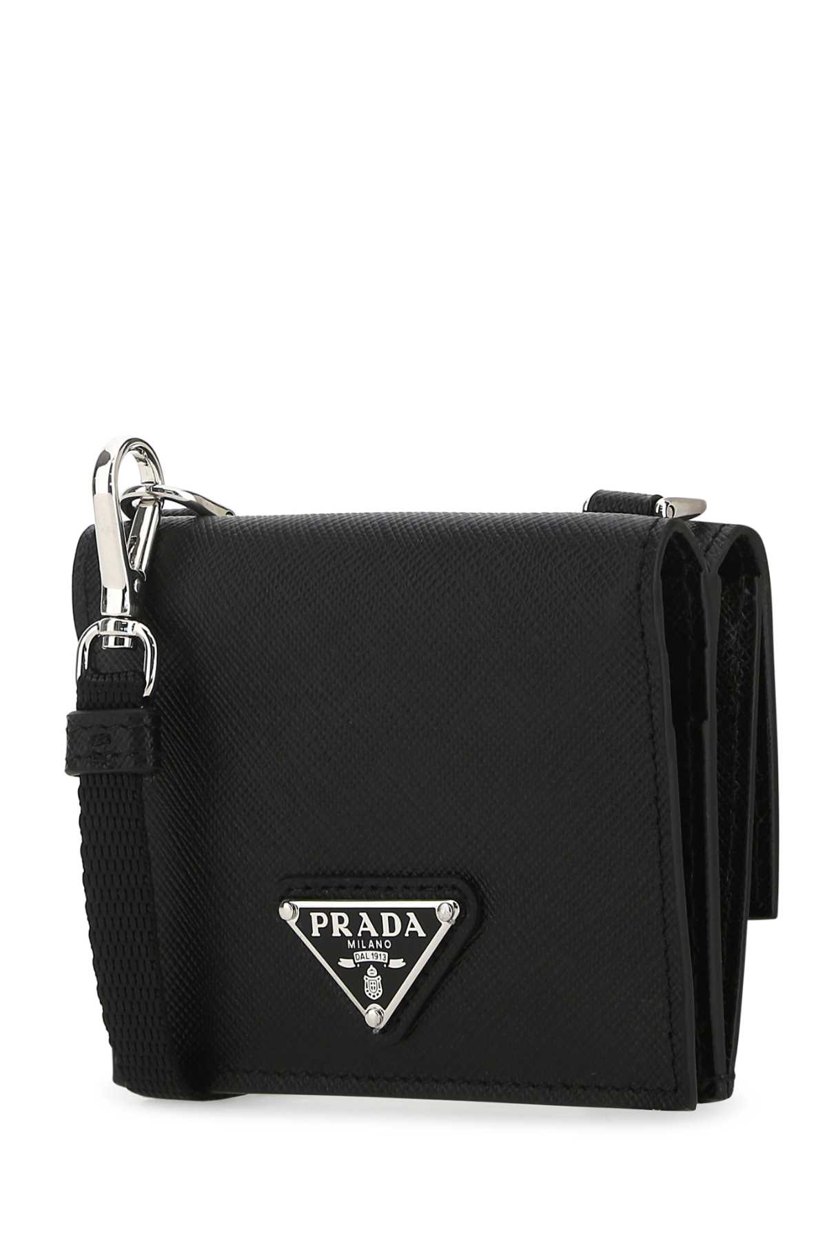 Black leather cardholder 2MR035QHHF0002 (Prada / 財布・カードケース ) | Prada (プラダ)(1)
