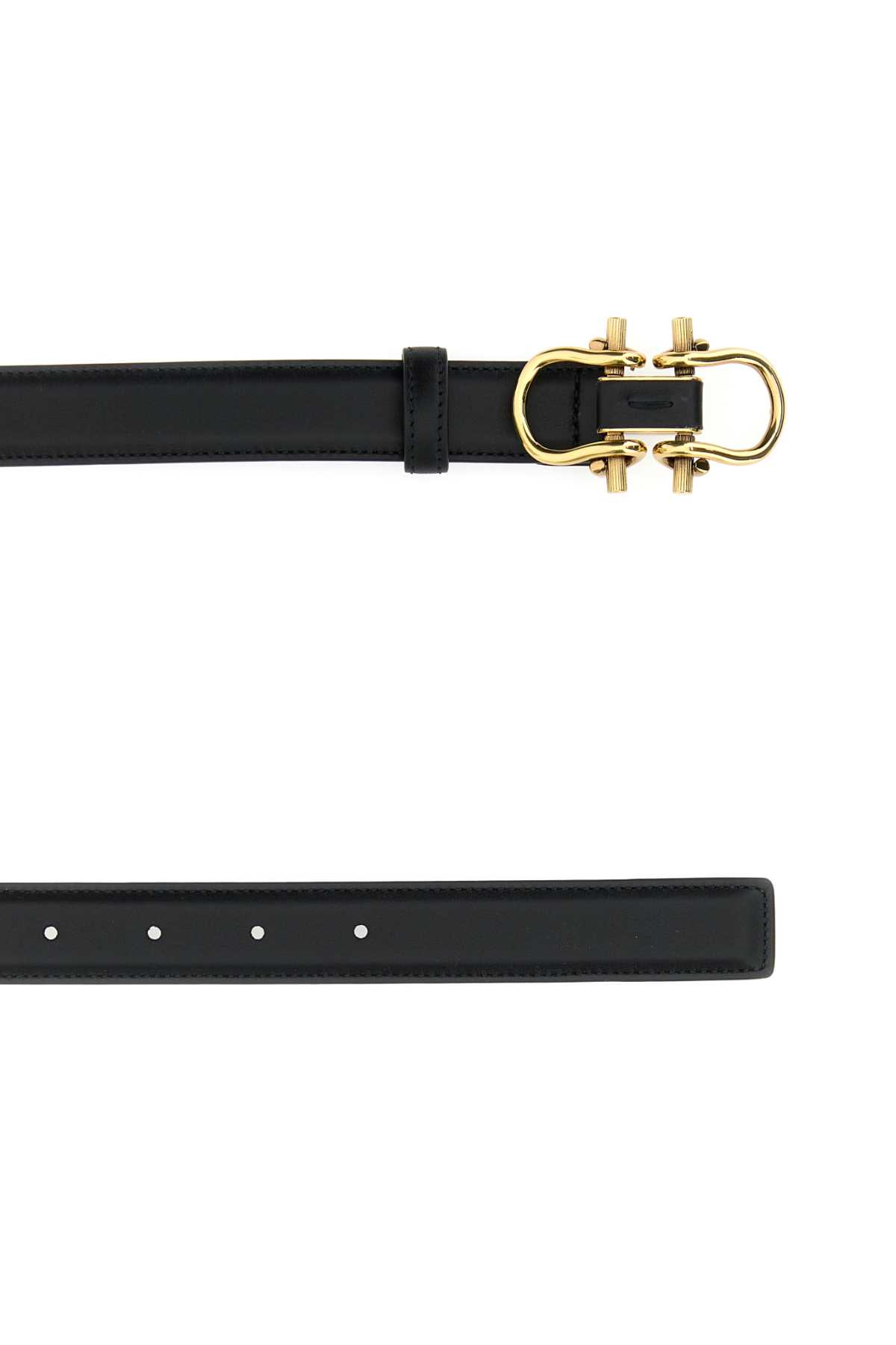 Black leather belt 786124VALKO1019 (Bottega Veneta / ベルト・サスペンダー ) | Bottega Veneta (ボッテガ・ヴェネタ)(1)