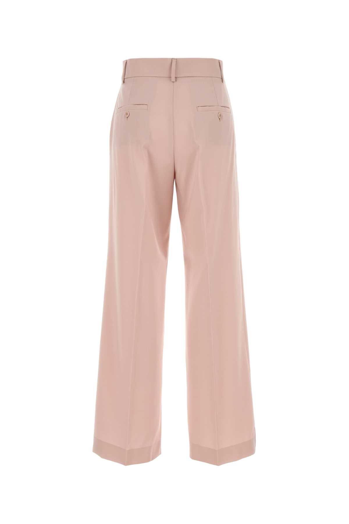 Light pink wool Visivo palazzo pant 2525136031600004 (Weekend Max Mara / パンツ ) | Weekend Max Mara (ウィークエンド マックスマーラ)(1)