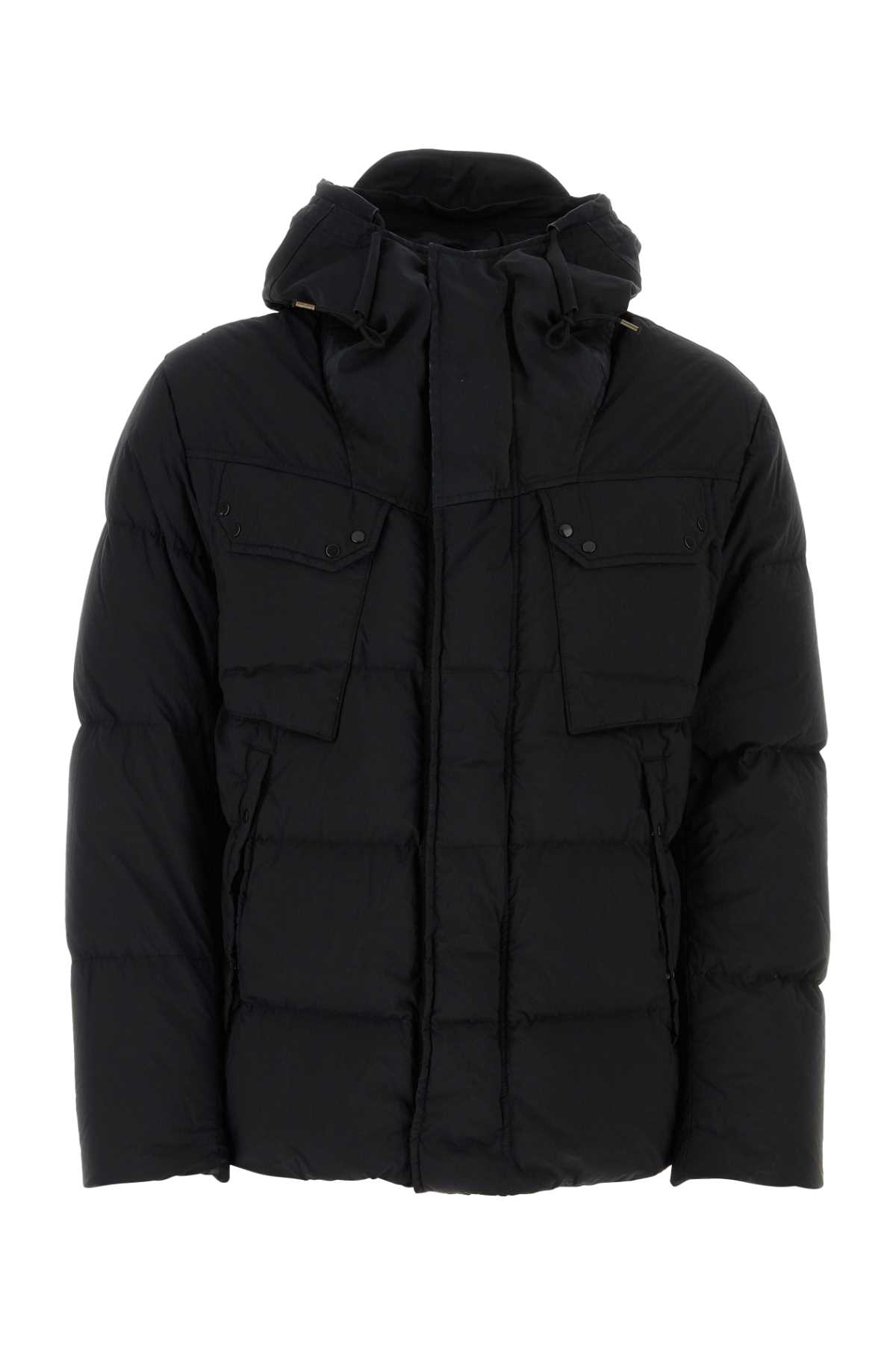 Black nylon Grays down jacket 23CTCUB03145003780999 (Ten c / ダウンジャケット・コート ) | Ten c (テンシー)