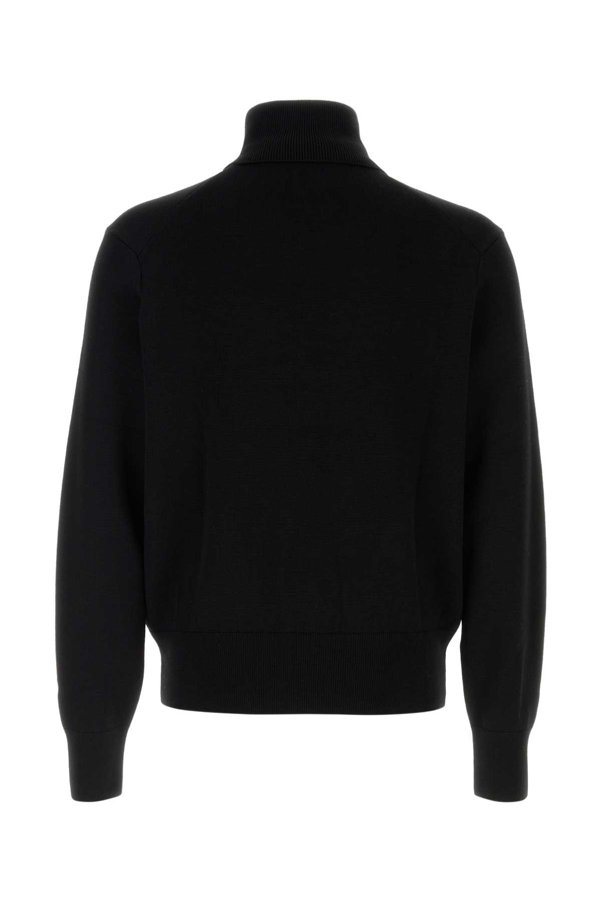 Black wool sweater HKS827001009 (AMI Paris / ニット・セーター・カーディガン ) | AMI Paris (アミパリス)(1)