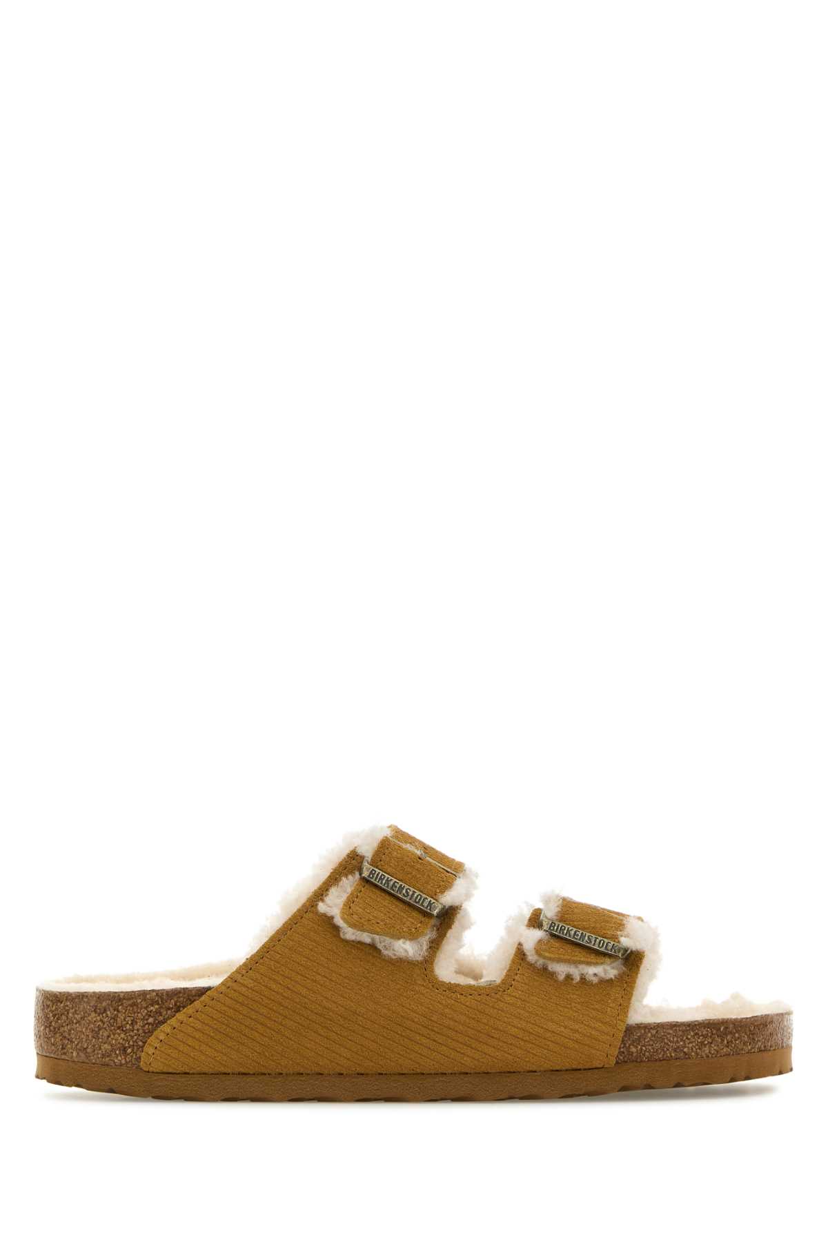 Mustard suede Arizona slippers 1028212CORKBROWN (BIRKENSTOCK / サンダル ) | BIRKENSTOCK (ビルケンシュトック)