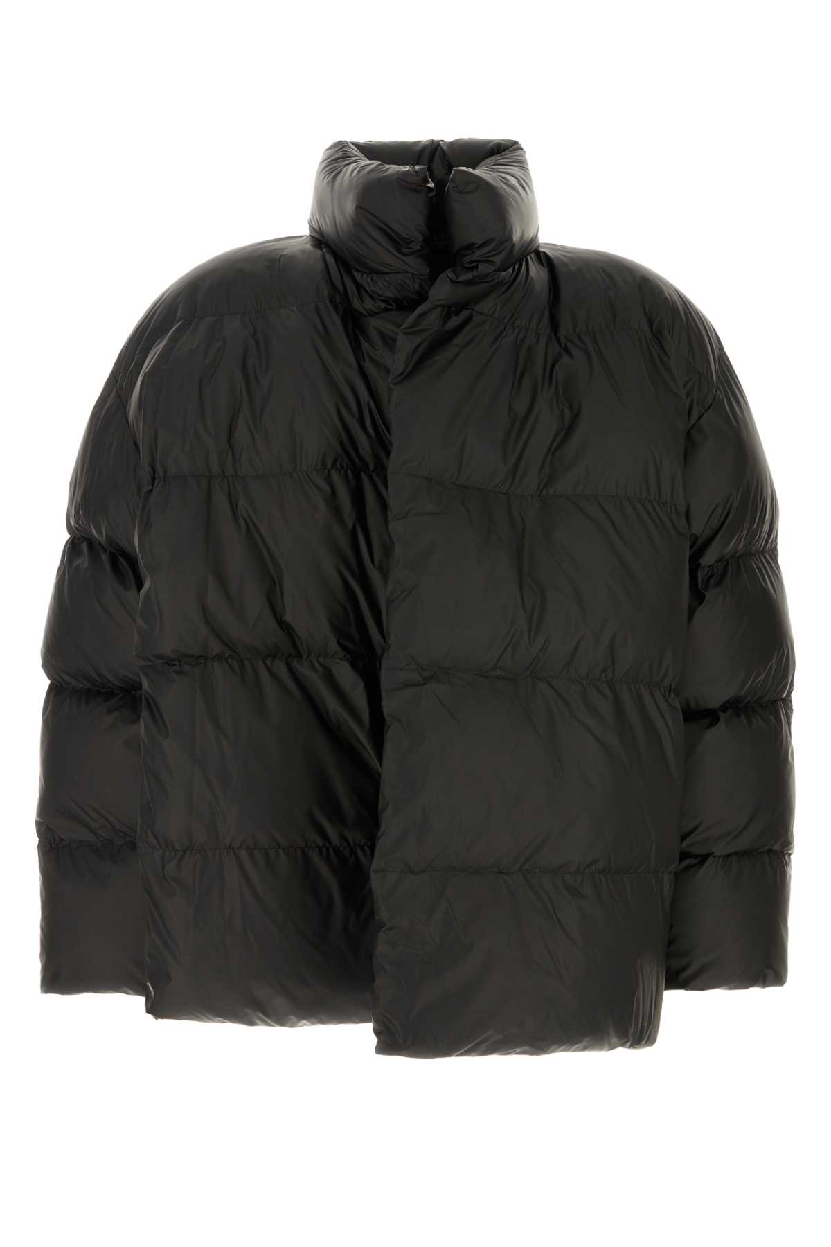 Black nylon padded jacket 751717TOO411000 (Balenciaga / ダウンジャケット・コート ) | Balenciaga (バレンシアガ)