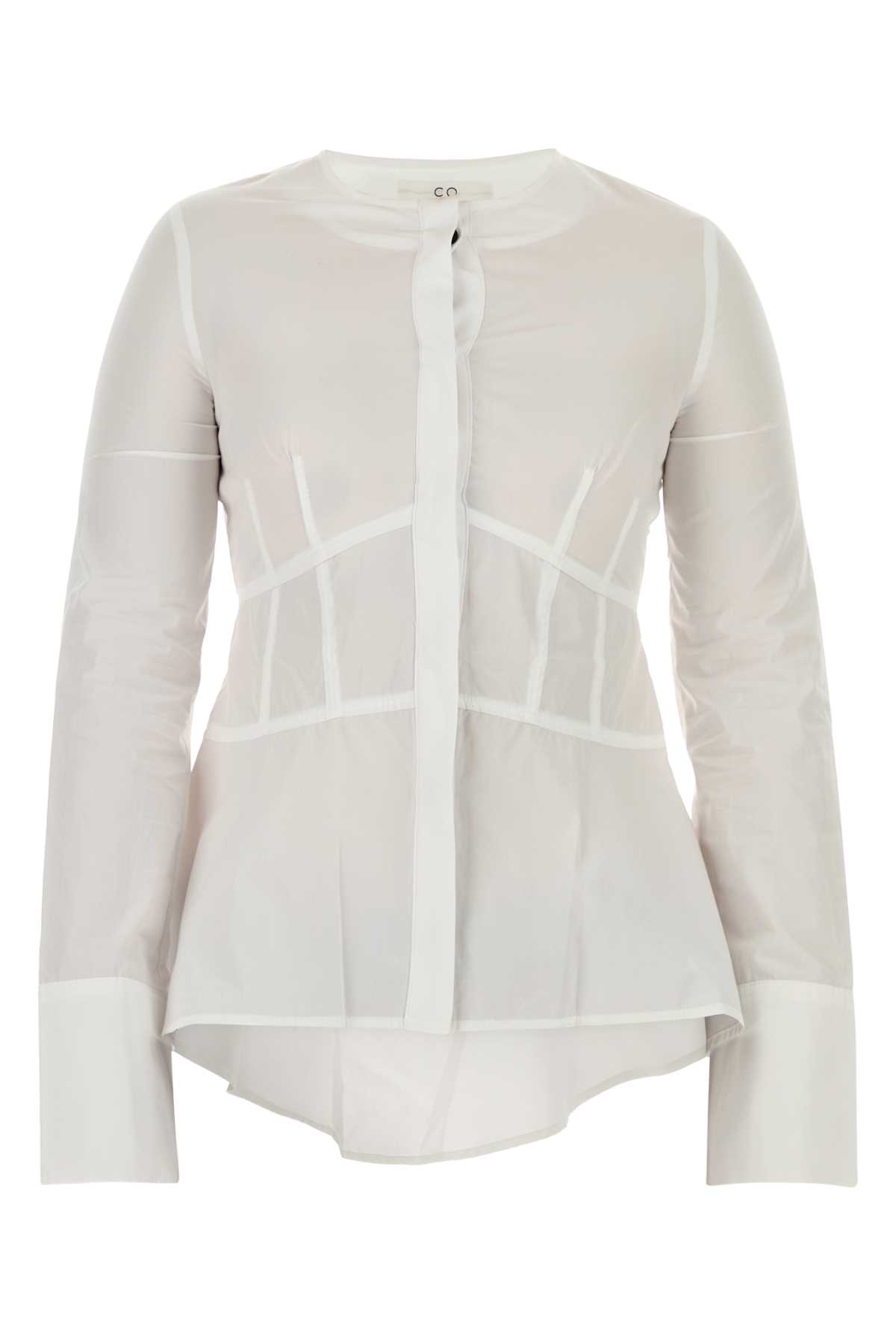 White poplin shirt 2393ACP100 (CO / シャツ・ブラウス ) | CO (コー)