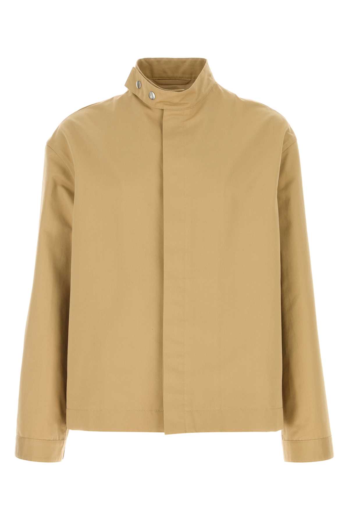 Beige cotton blend jacket J22SW0003J45266235 (Jil Sander / カジュアルジャケット ) | Jil Sander (ジルサンダー)