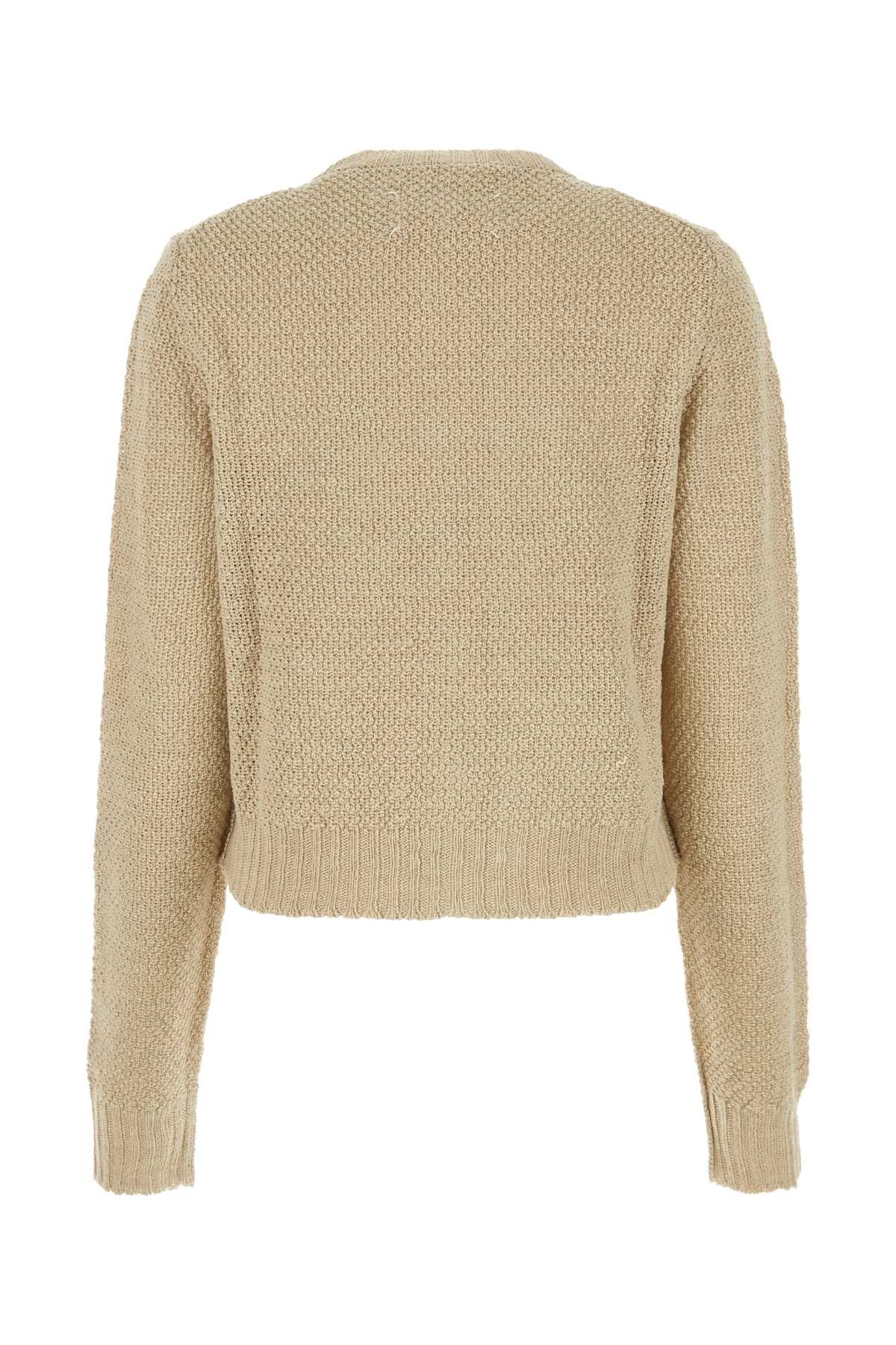 Beige hemp cardigan S51HP0004S18200113 (Maison Margiela / ニット・セーター・カーディガン ) | Maison Margiela (メゾン マルジェラ)(1)