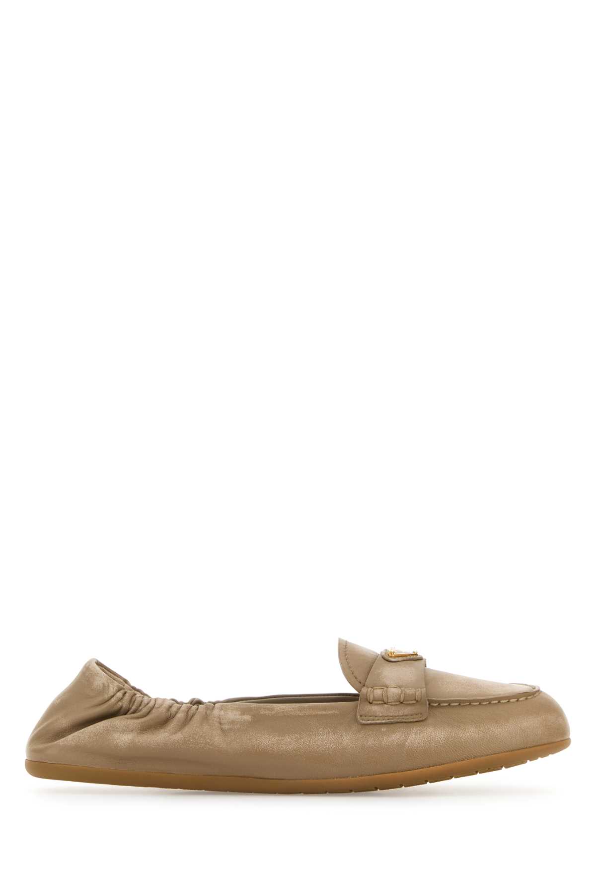 Beige nappa leather loafers 1D922NF0056H3F0036 (Prada / ローファー ) | Prada (プラダ)