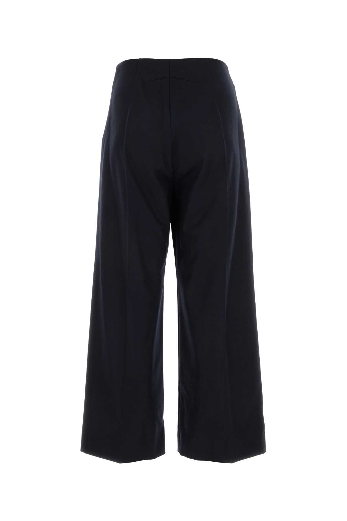 Navy blue wool blend pant TR0010003601N (Patou / パンツ ) | Patou (パトゥ)(1)