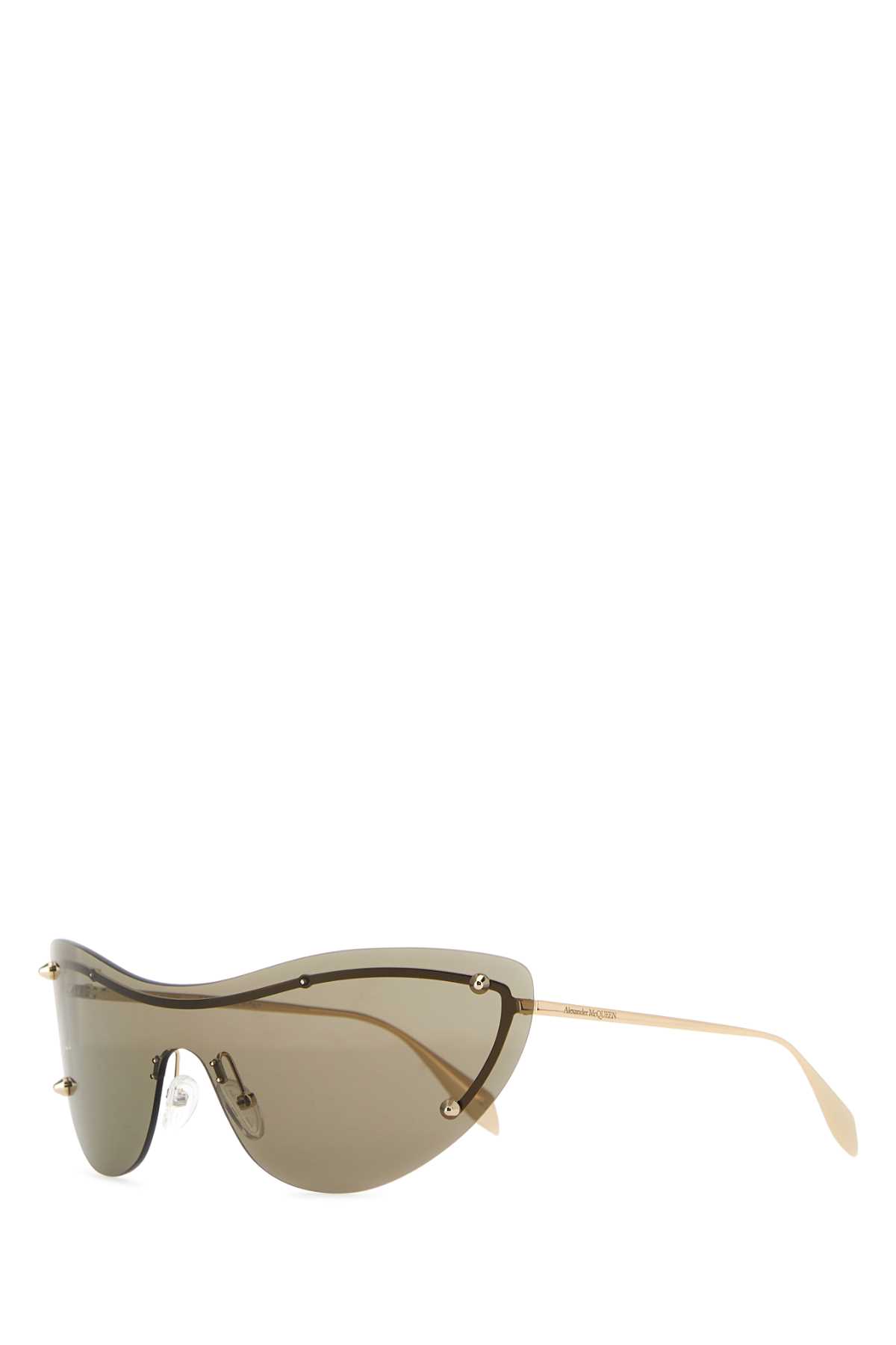 Gold metal Spike Studs sunglasses 744518I33307024 (Alexander McQUEEN / サングラス・アイウェア ) | Alexander McQUEEN (アレキサンダー・マックイーン)