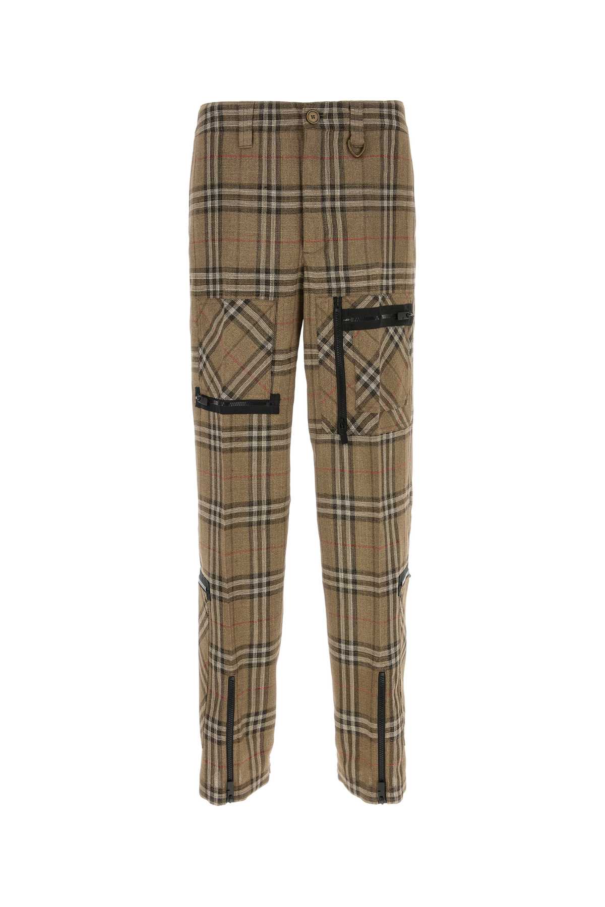 Embroidered viscose blend cargo pant 8108349C1846 (Burberry / パンツ ) | Burberry (バーバリー)