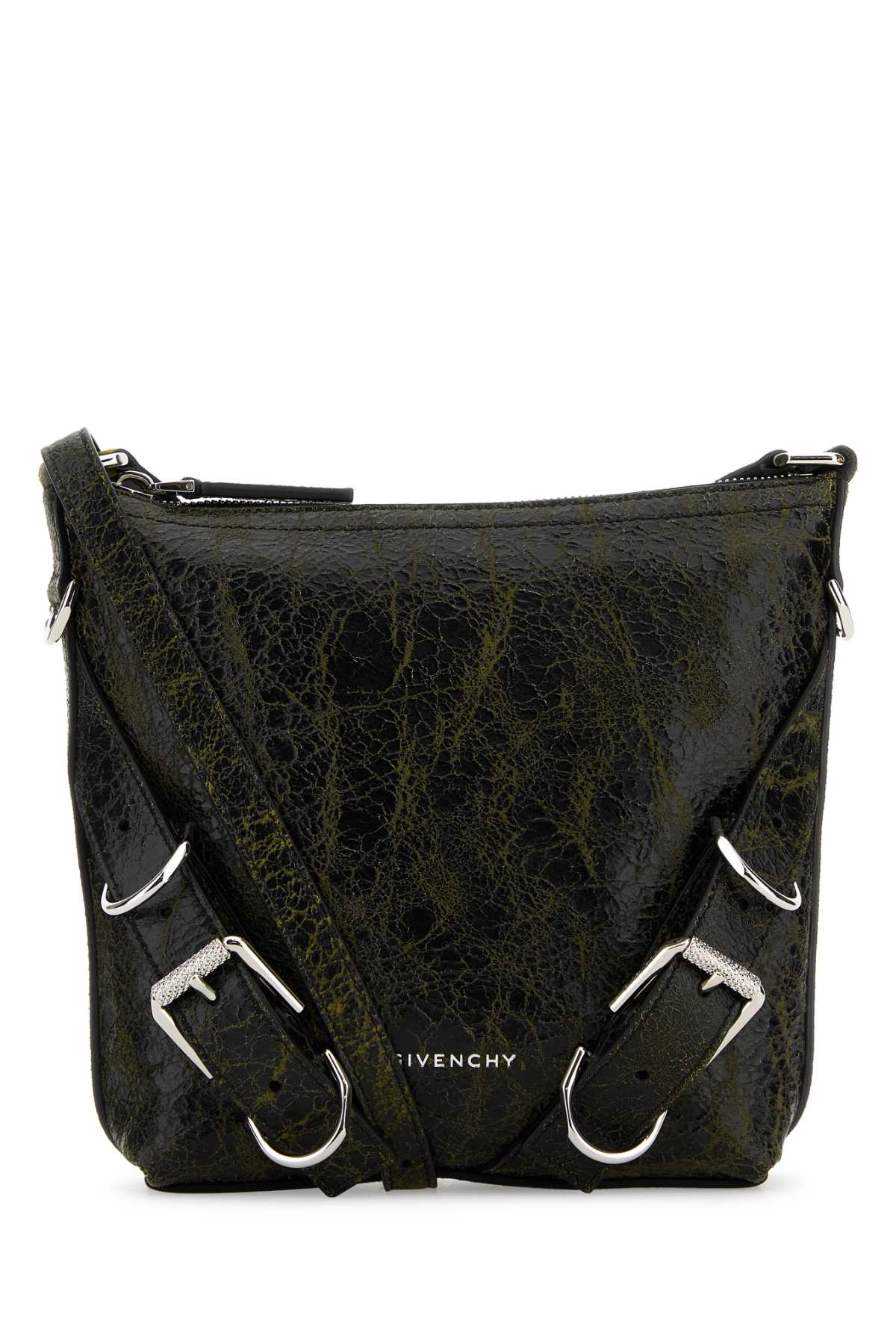 Two-tone leather Voyou crossbody bag BKU04MK1TY003 (GIVENCHY / ハンドバッグ・ショルダーバッグ ) | GIVENCHY (ジバンシィ)