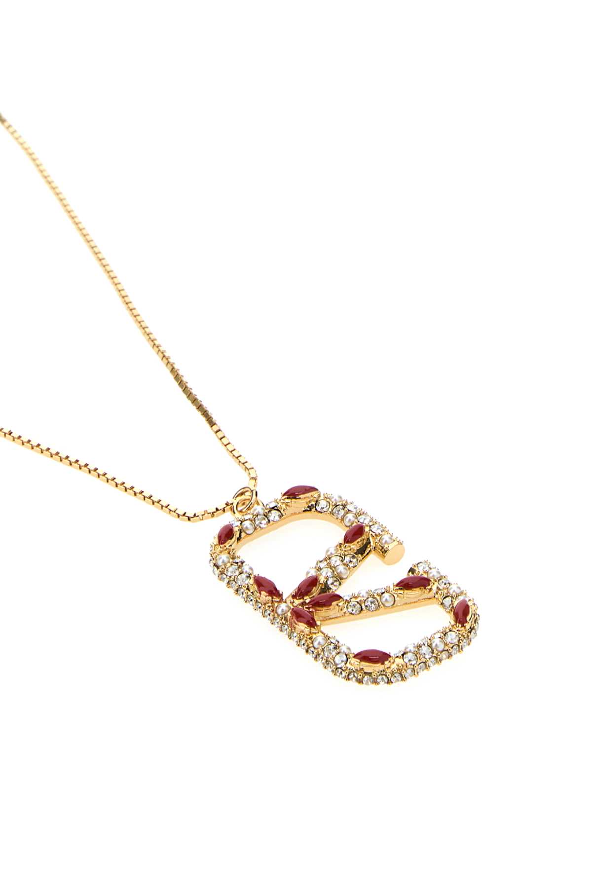 Gold metal VLogo necklace 4W2J0U35PBXZYX (Valentino Garavani / ネックレス ) | Valentino Garavani (ヴァレンティノ)(1)