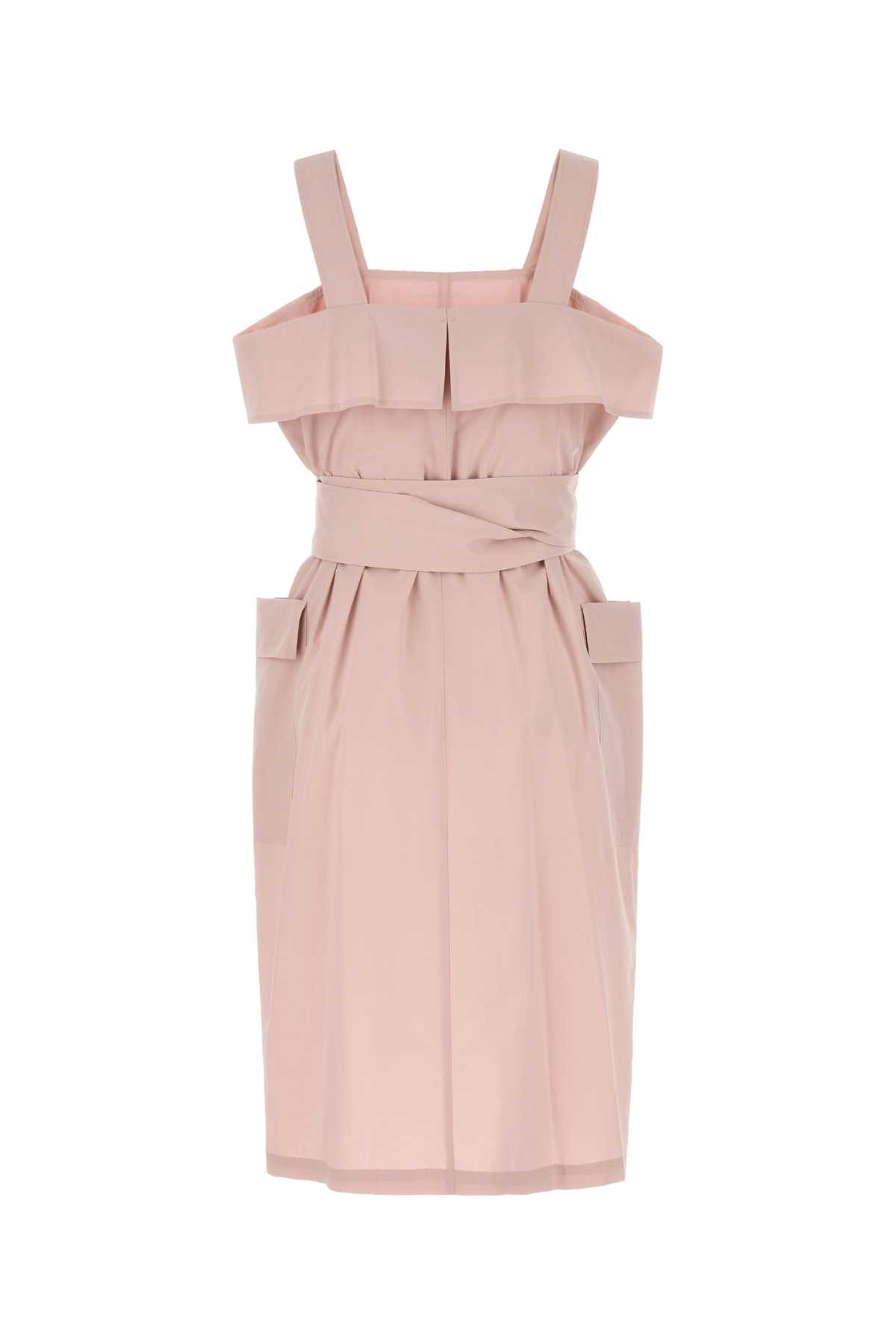 Pink cotton Arte1234 dress 2515221013600014 (Weekend Max Mara / ワンピース・ドレス・オールインワン ) | Weekend Max Mara (ウィークエンド マックスマーラ)(1)