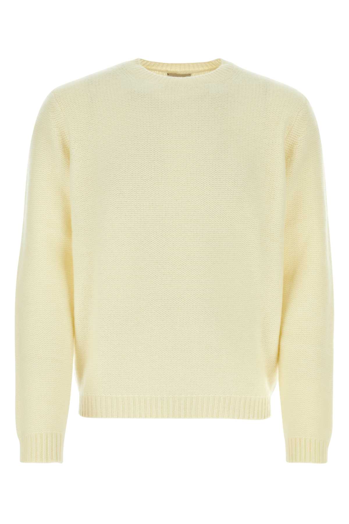 Cream cashmere sweater GSTAAD0940 (LE KASHA / ニット・セーター・カーディガン ) | LE KASHA (ル カシャ)
