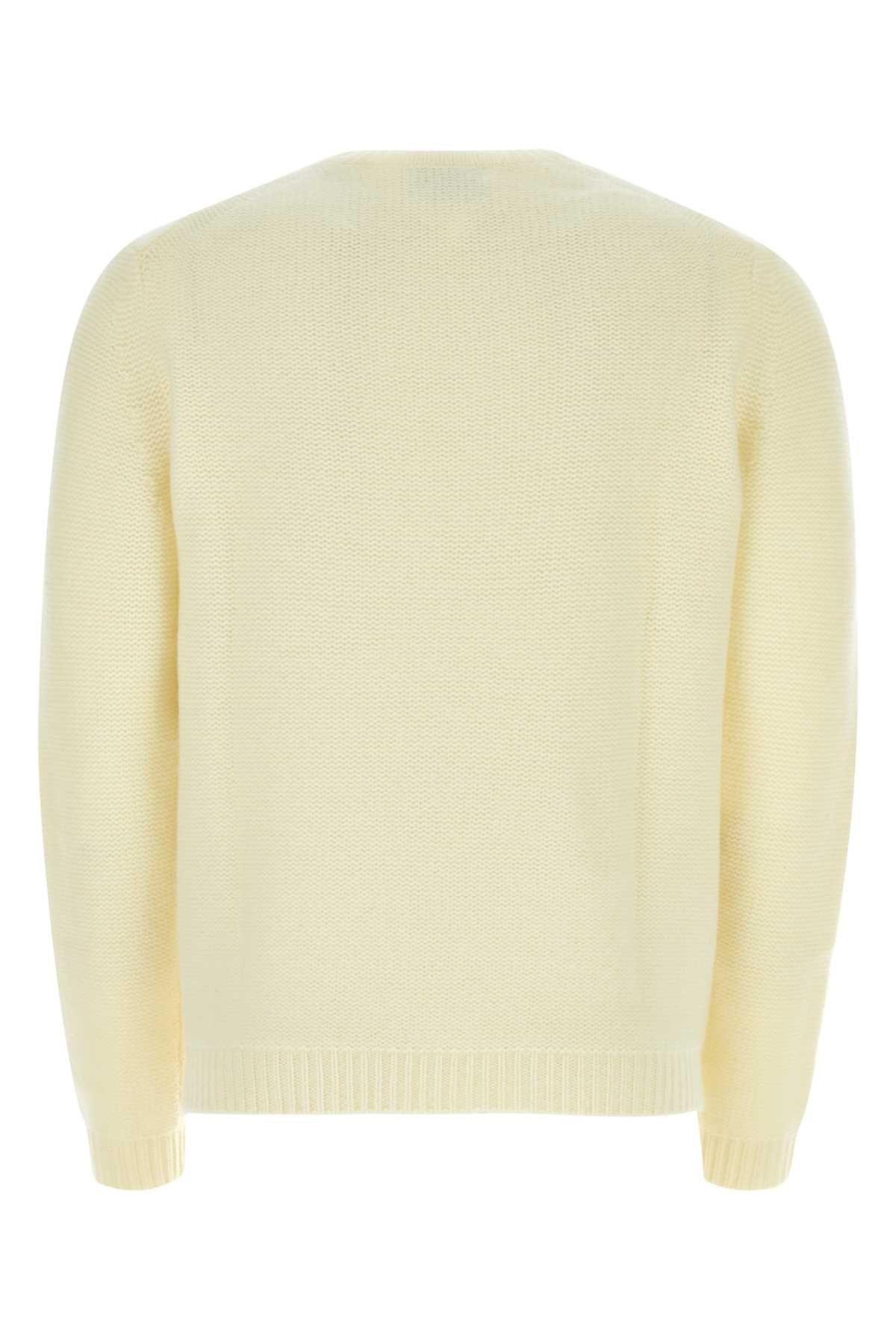 Cream cashmere sweater GSTAAD0940 (LE KASHA / ニット・セーター・カーディガン ) | LE KASHA (ル カシャ)(1)
